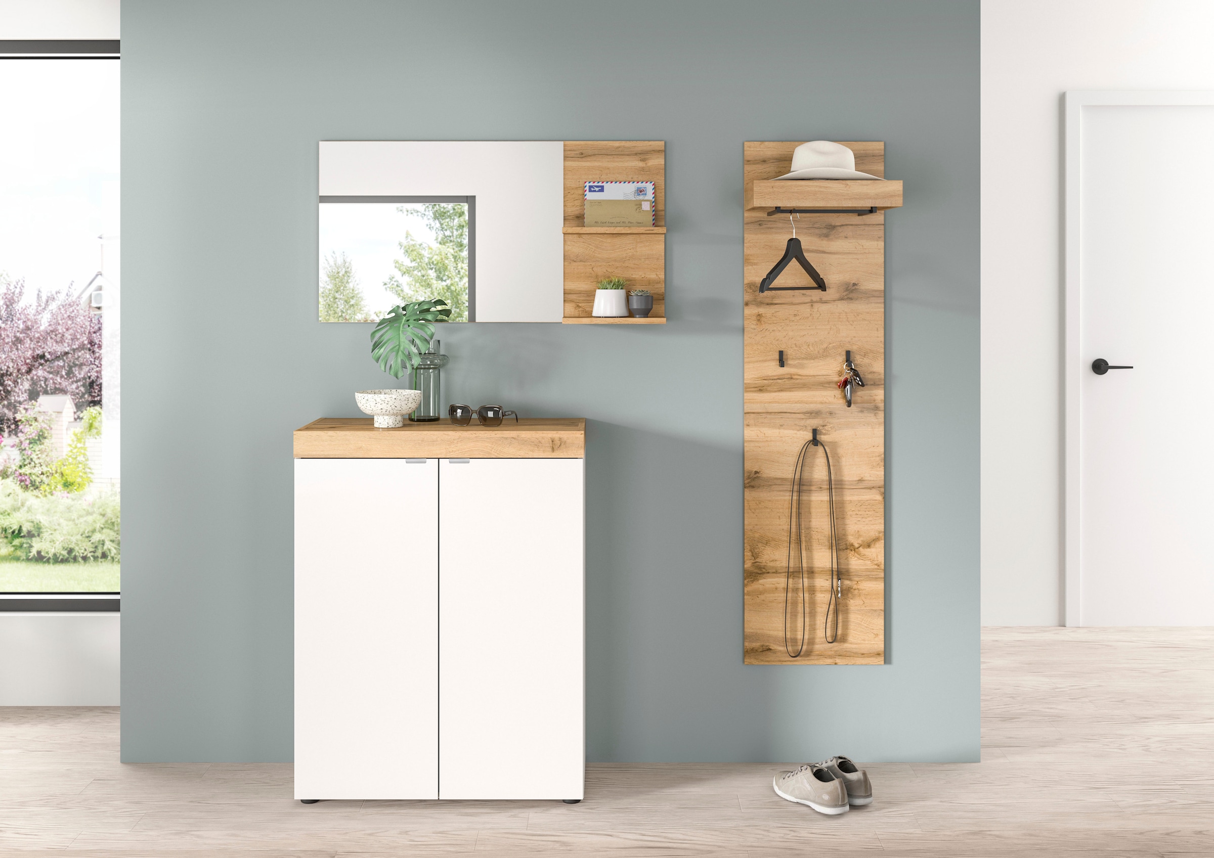 GOODproduct Ensemble de vestiaires »MAMBO II, 3-teilig, hängend oder stehend montierbar« 3 cuis tlg.