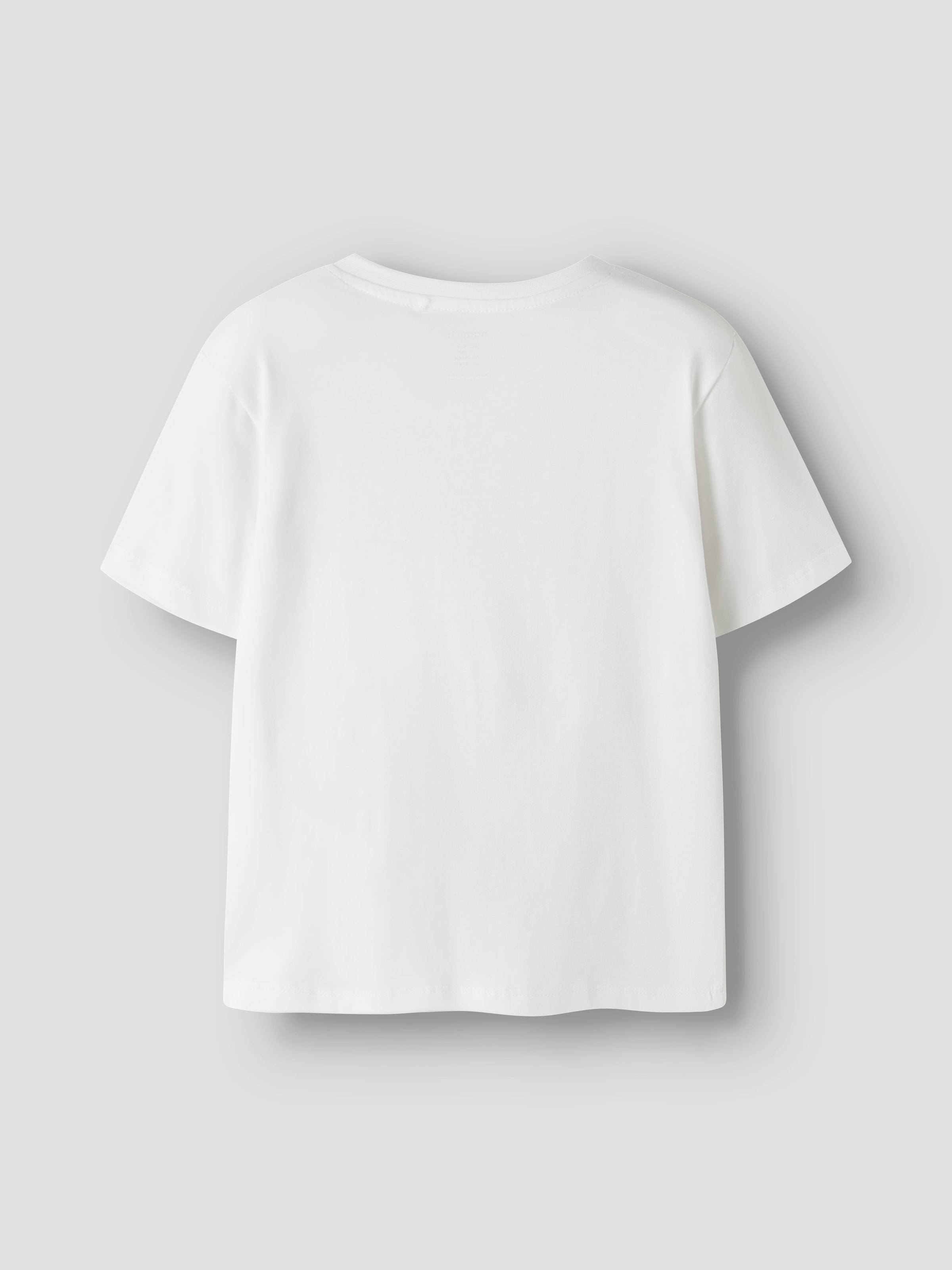 Name It T-shirt »NMMJAVOL SS NREG TOP« mélange coton, coupe régulière