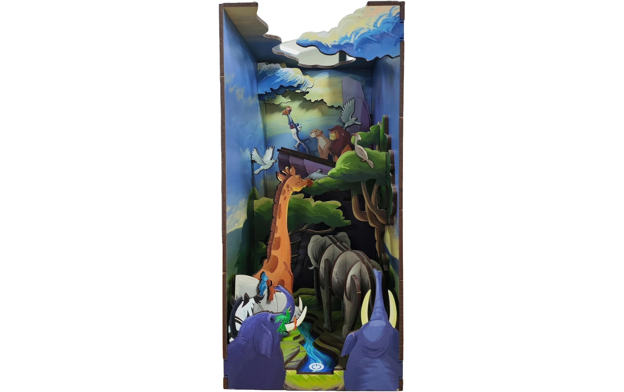 Revell® Kit de modèles réduits »Book Nook, Tiny Adventures Disney König der Löwen« Serre-livres; avec éclairage LED