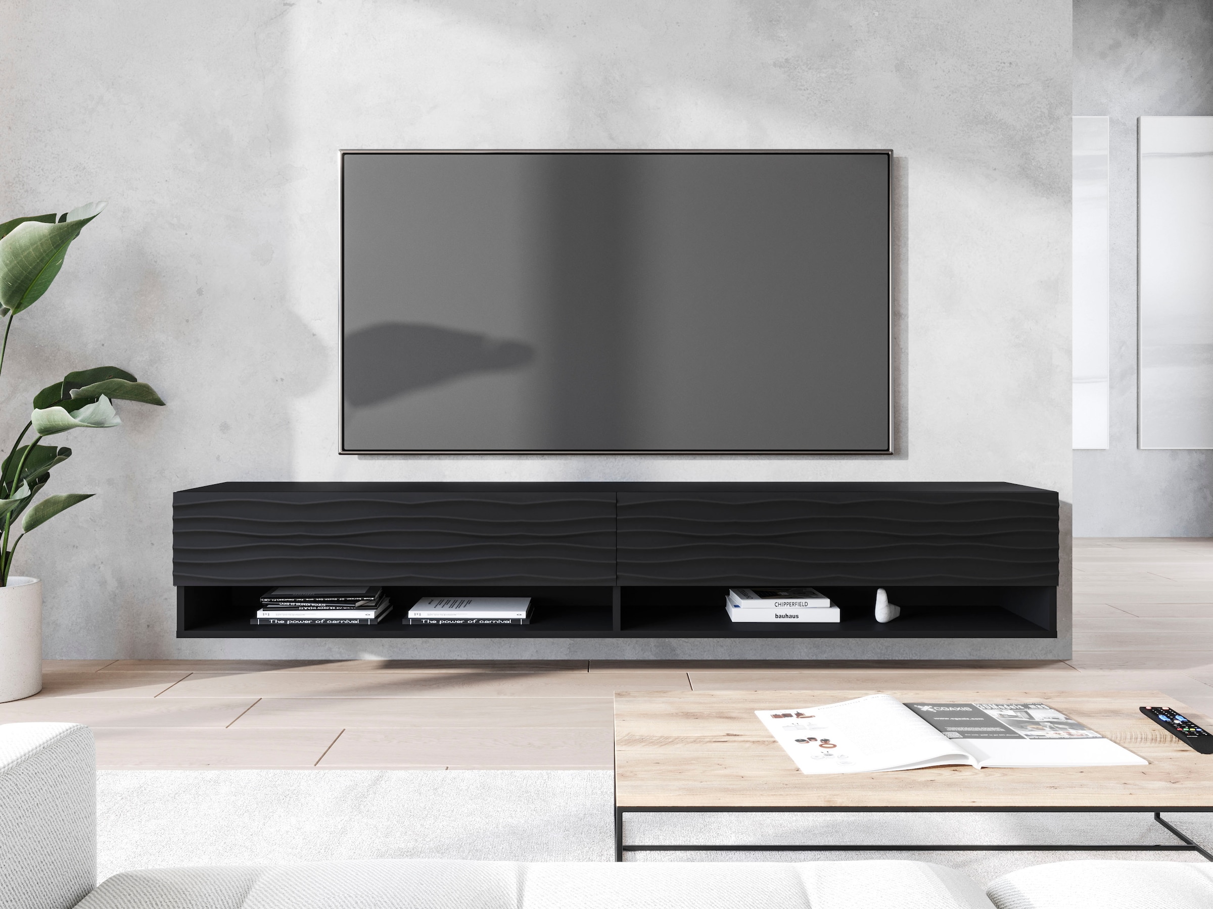 Home affaire Table basse debout et suspendu