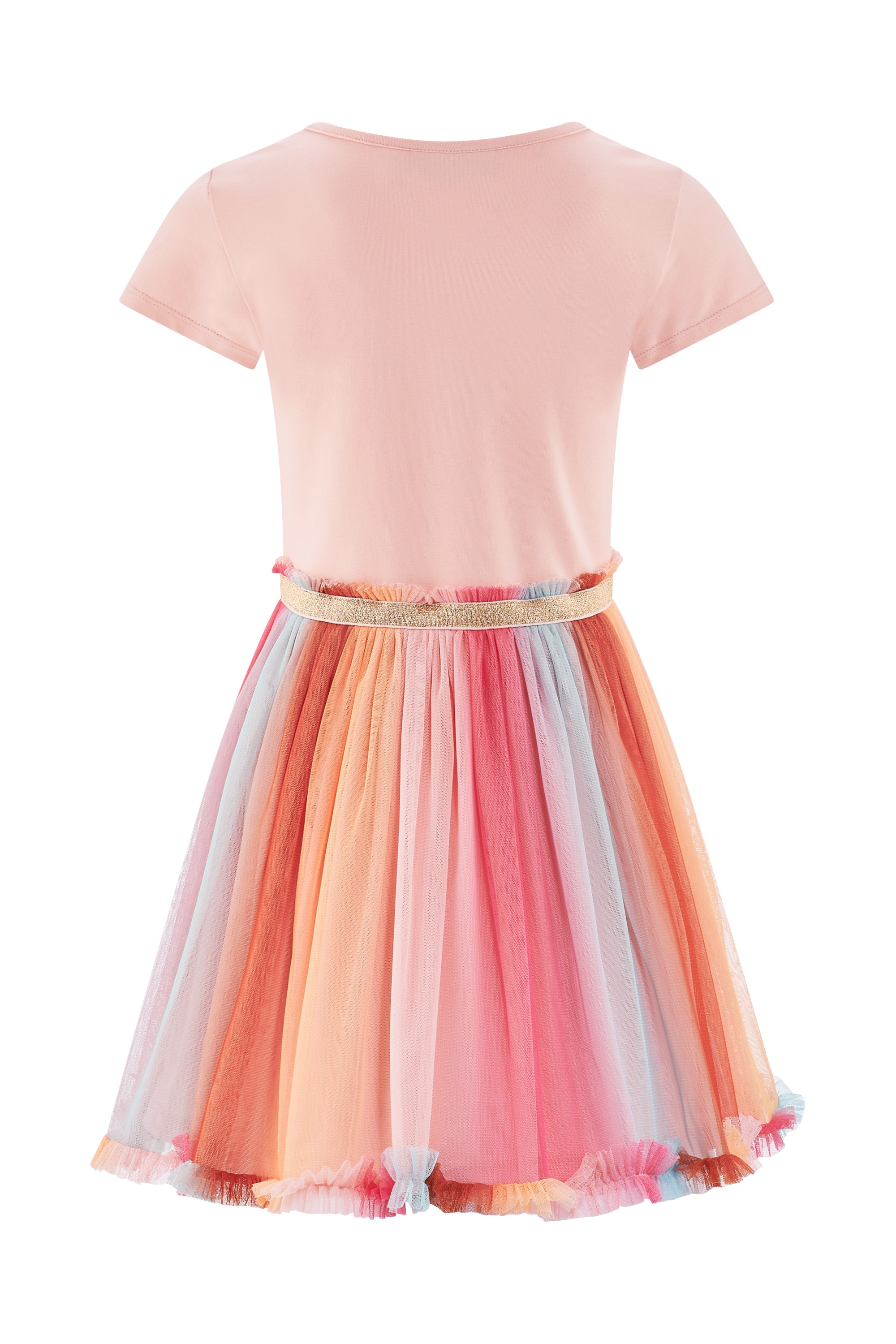 happy girls Jerseykleid mit Tüllrock und süsser Einhornstickerei