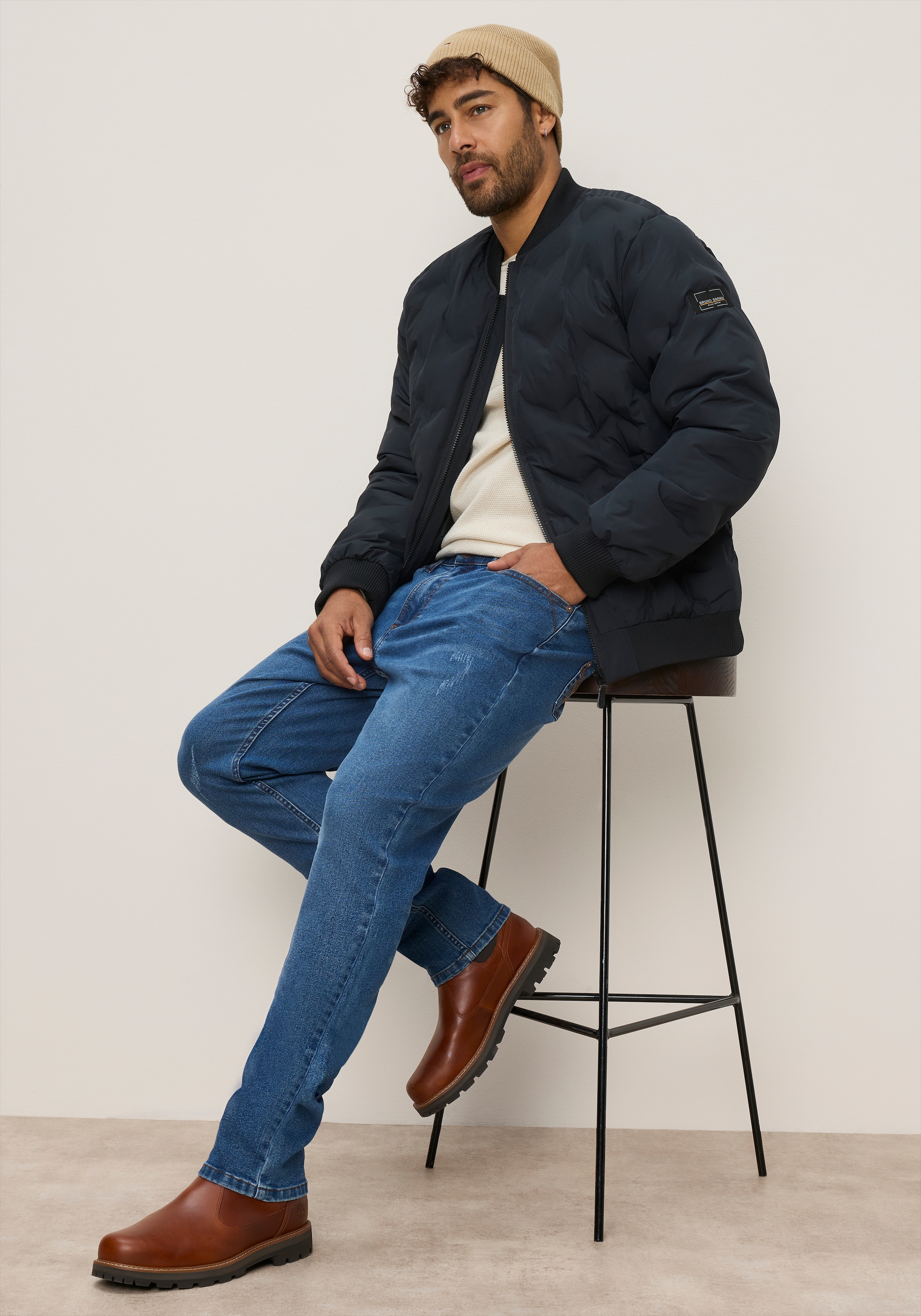 Bruno Banani Veste matelassée 1 cuis tlg. blouson matelassé pour la mi-saison