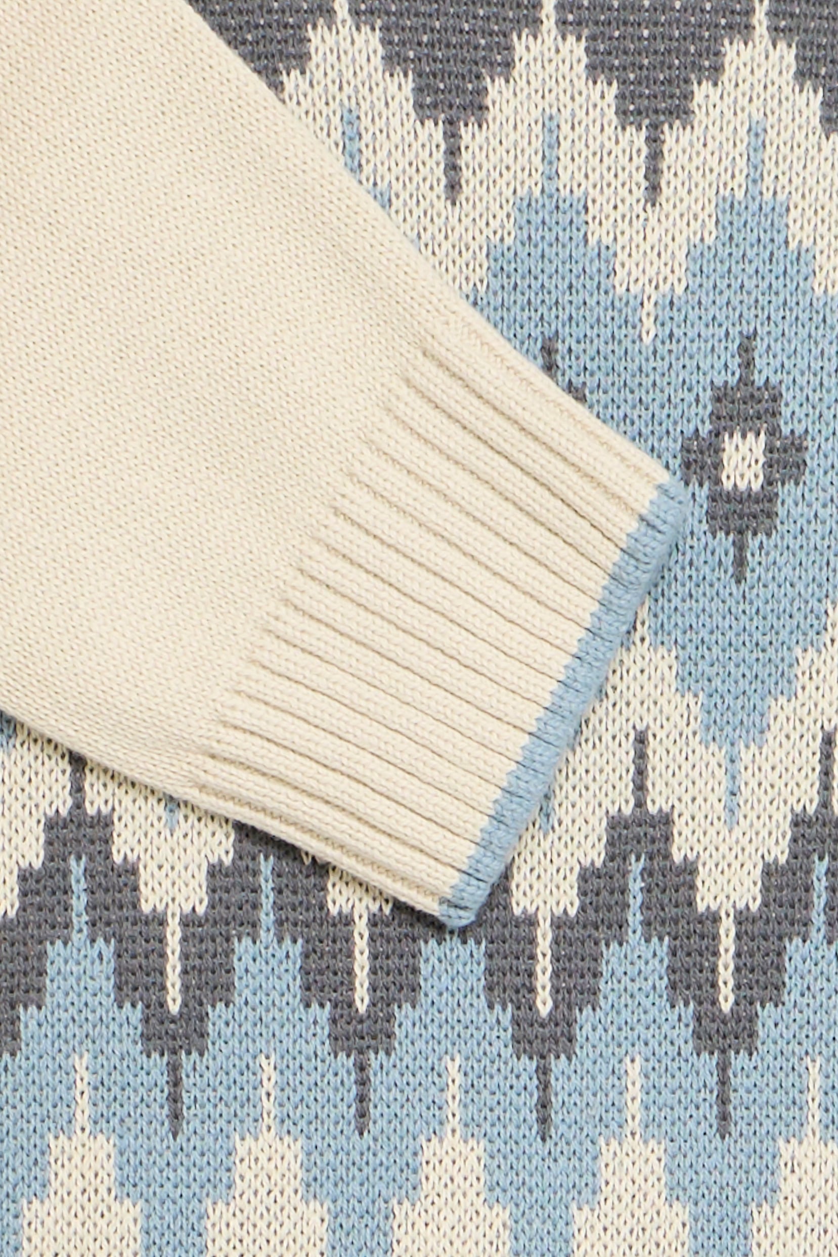 Blend Pull à col roulé »BHBENJI JACQ KNIT« im tollen Jacquardmuster