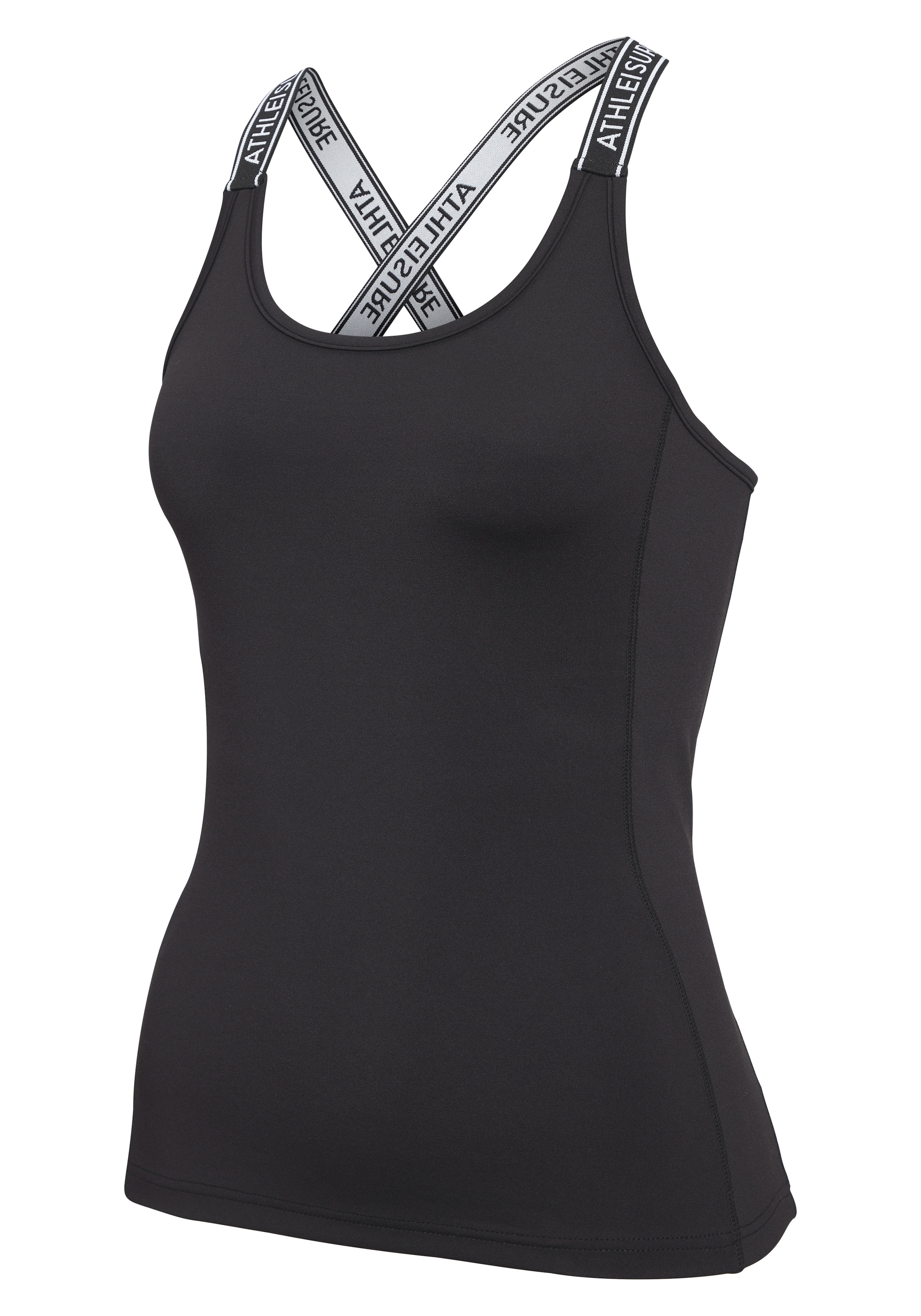 LASCANA ACTIVE Top de sport avec bretelles croisées dans le dos