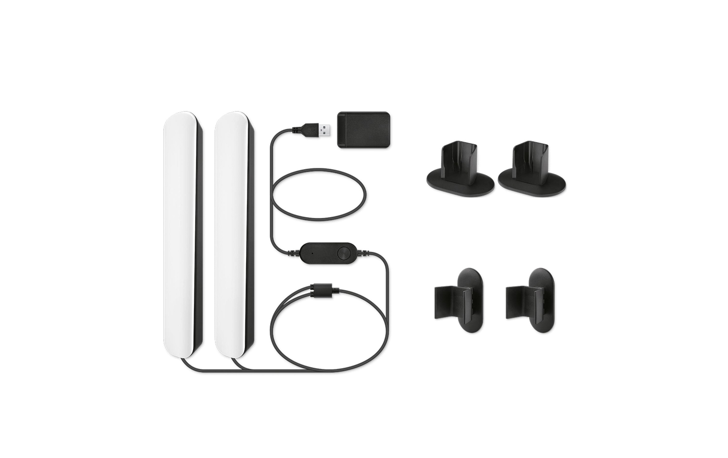 WiZ LED Lichtleiste »Doppelpack RGBIC«