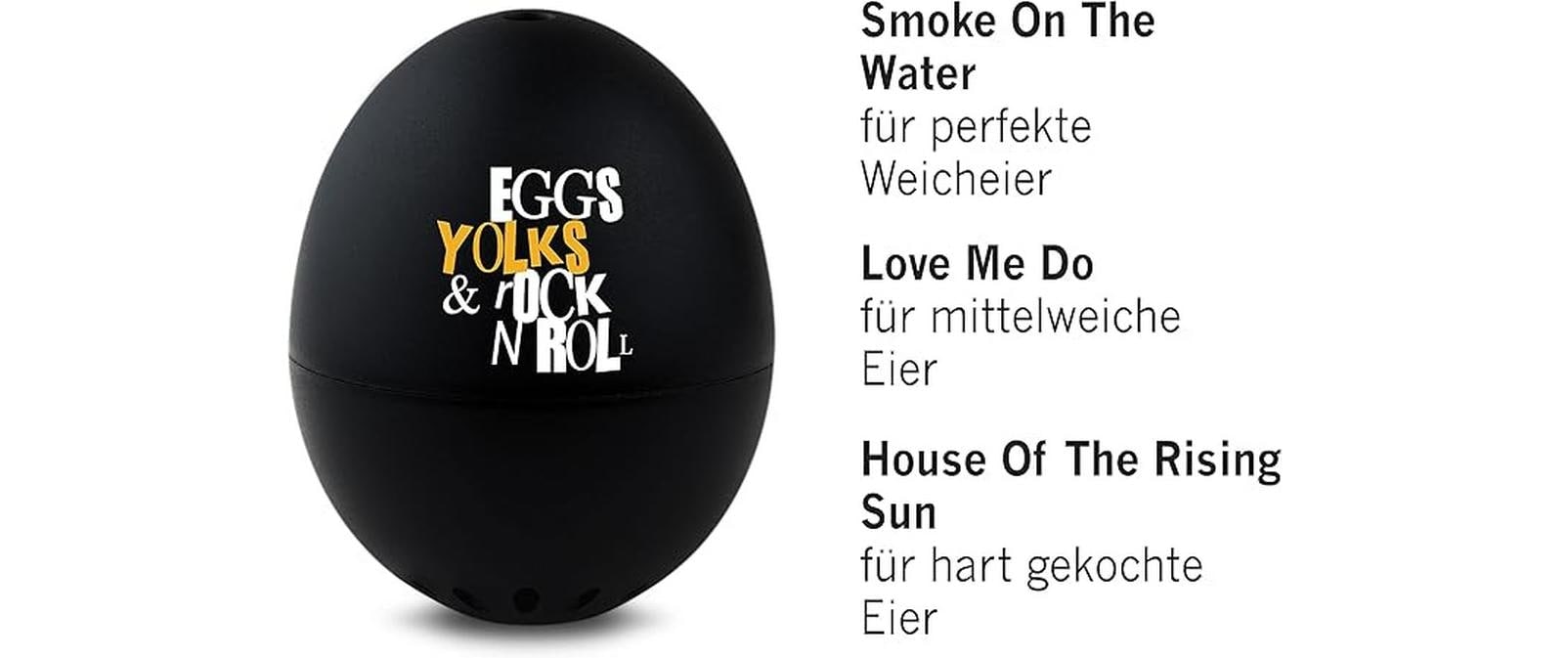   Minuteur de cuisine »PiepEi Singende Eieruhr Rock'n'Roll«