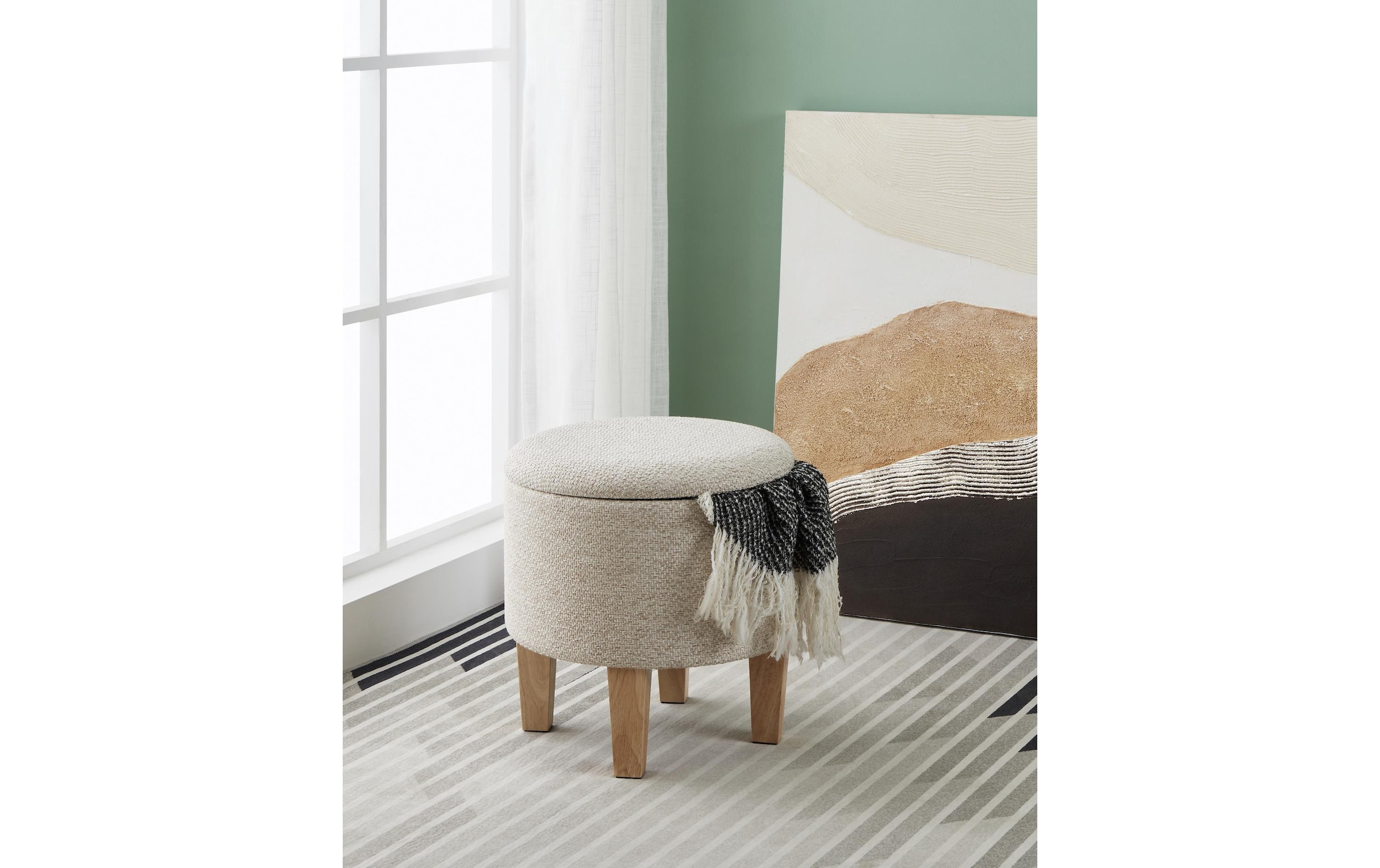 EGLO Hocker »Mashike Ø 39 x 40 cm«