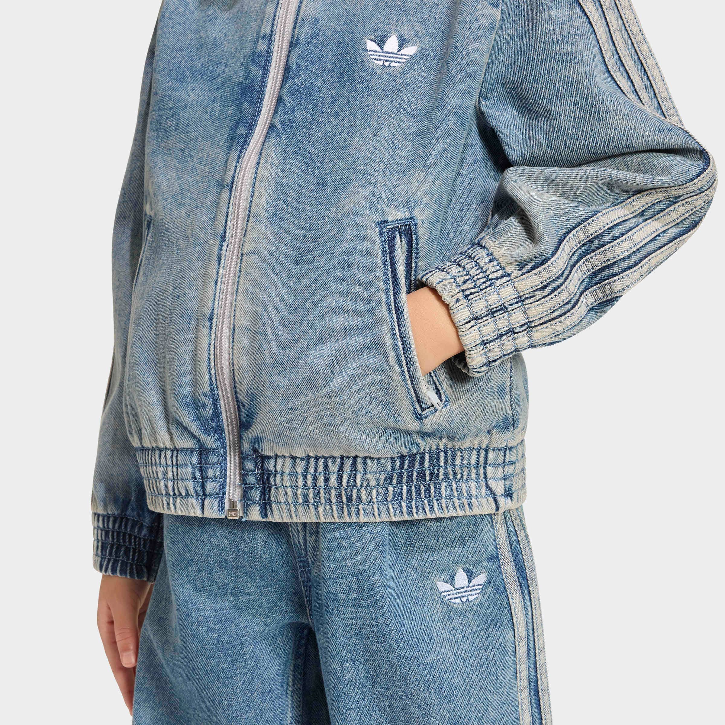 adidas Originals Veste d'extérieur »FIREBIRD ORIGINALS, DENIM, LOCKER GESCHNITTEN«