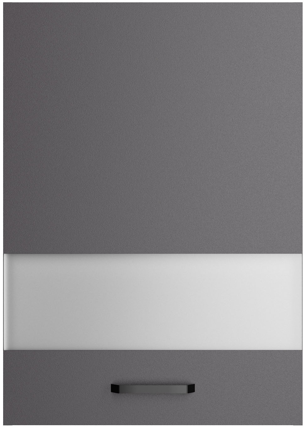 KOCHSTATION Armoire suspendue »KS-Paula« 50 cm breit, 70 cm hoch, mit 1 Tür mit Glaseinsatz, 2 Einlegeböden