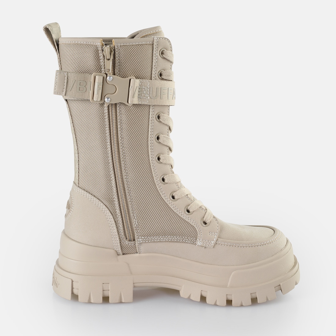 Buffalo Bottes à lacets »ASPHA COM HI«  Bottines à lacets, bottes à plateforme avec petite pochette sur la tige