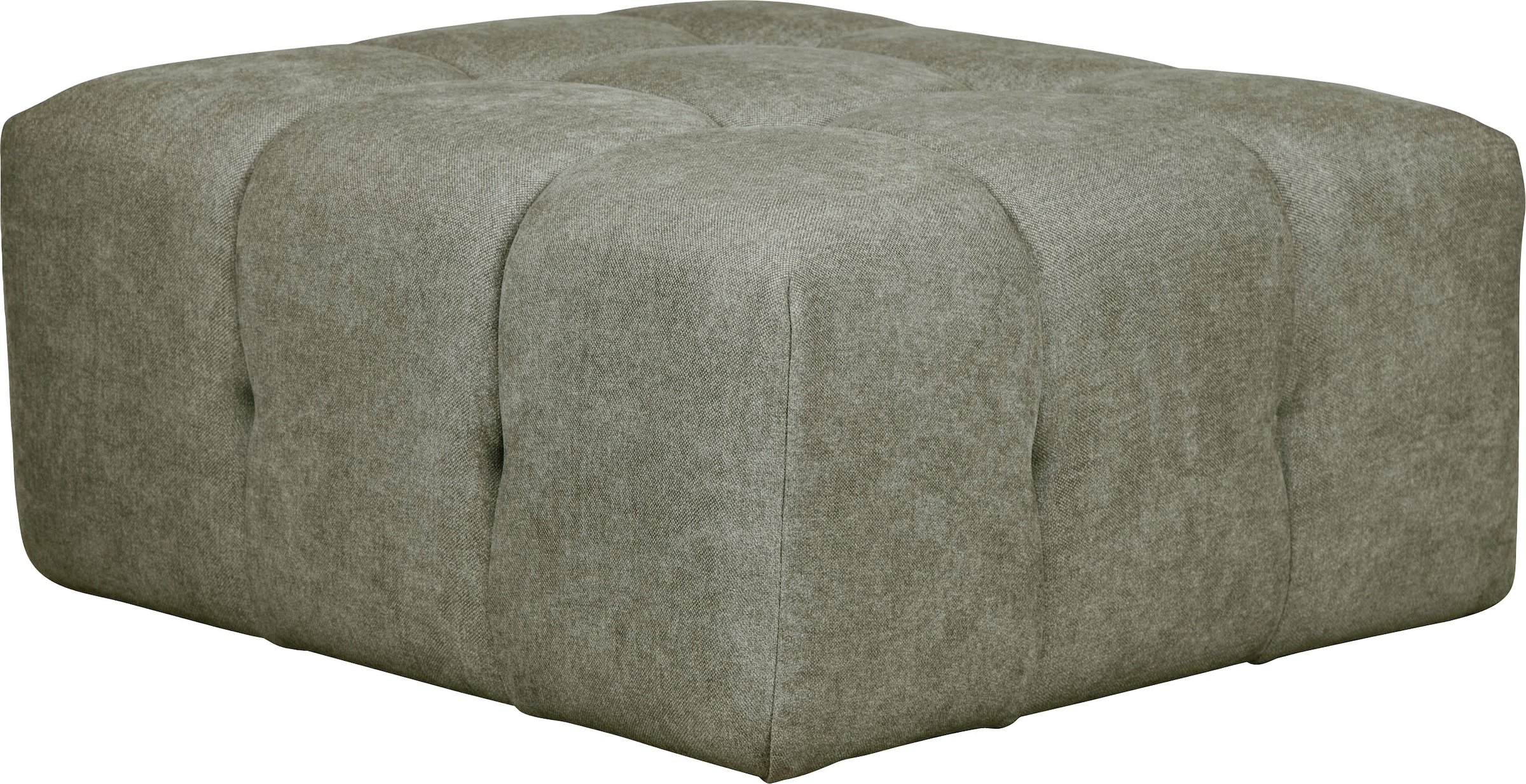 Home affaire Polsterhocker »APERIRE Sitzhocker mit Steppung, Masse B/T/H: 76/76/41 cm« passend zur Serie, hoher Sitzkomfort und modernes Design