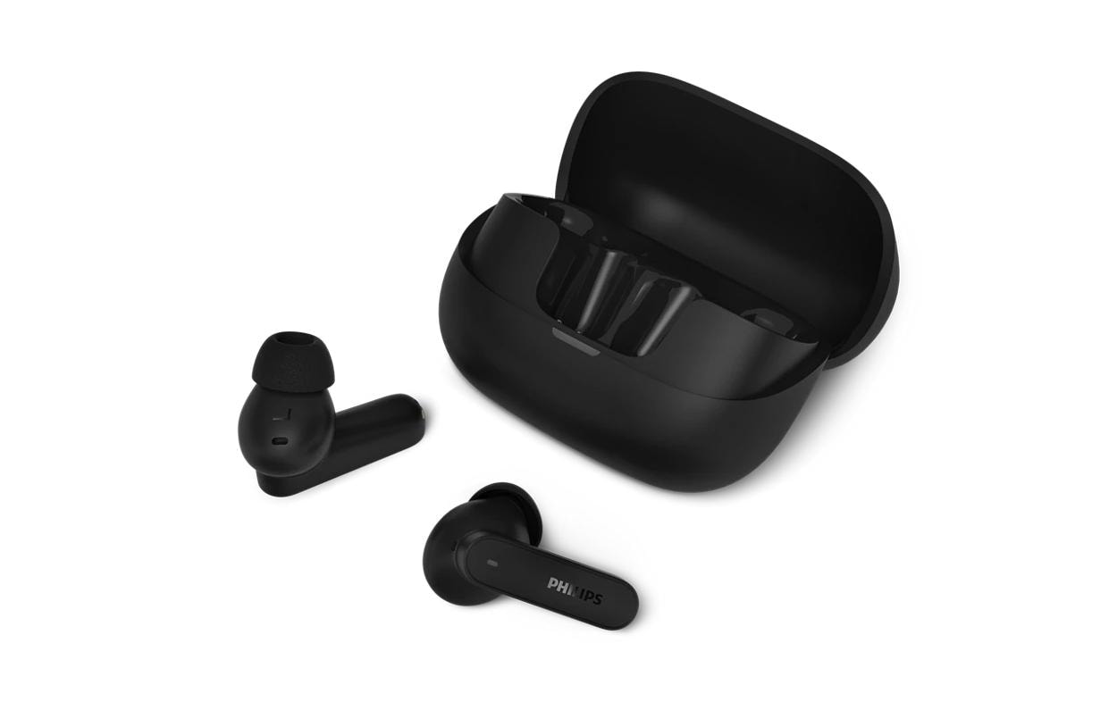 Philips Écouteurs intra-auriculaires sans fil »TAT3000/00« Active Noise Cancelling (ANC)
