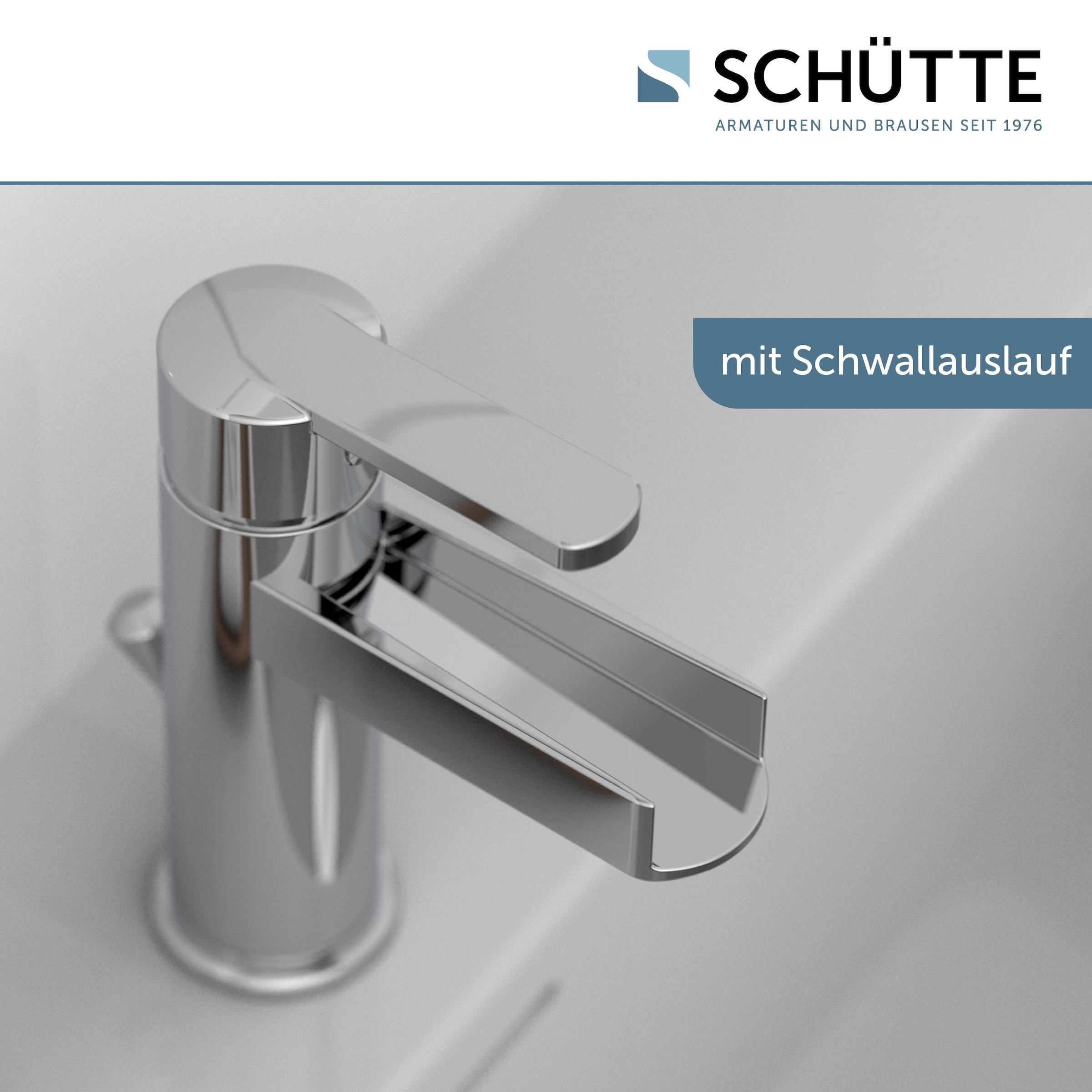 Schütte Waschtischarmatur »Niagara« mit Zugstange, Wasserhahn mit Wasserfall, Mischbatterie Waschbecken