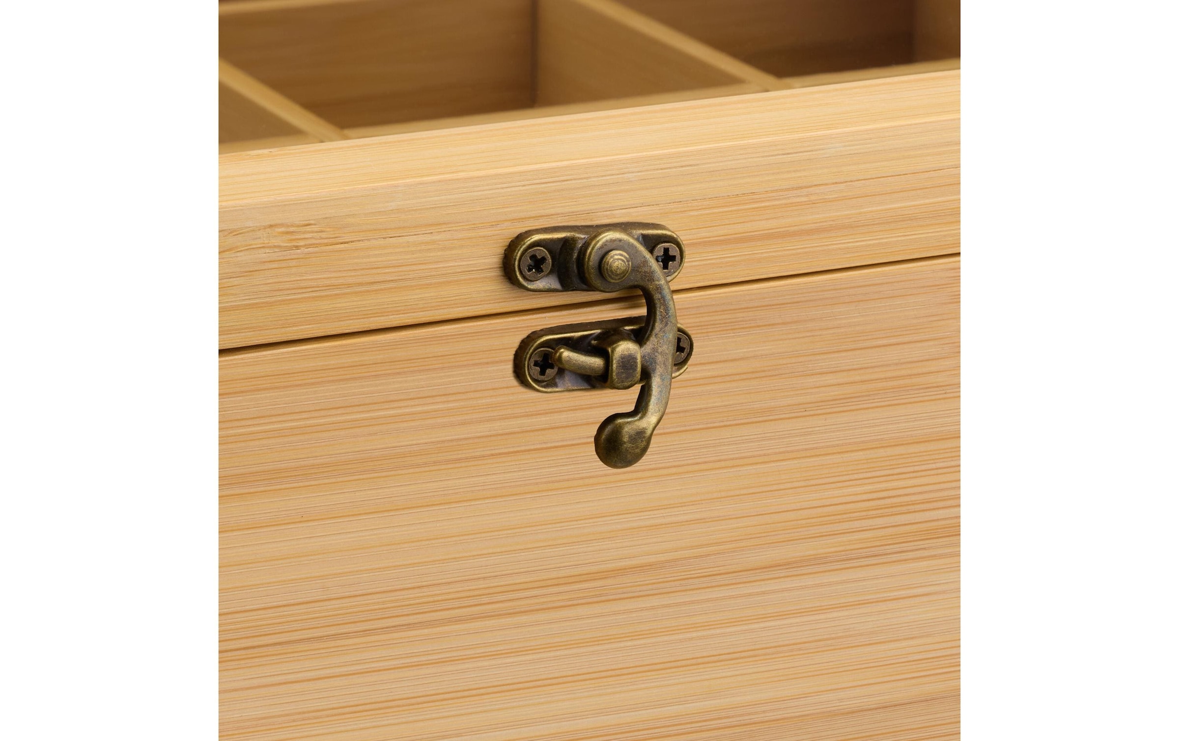 relaxdays Teebox »mit 12 Fächern« 1 Stk. tlg.