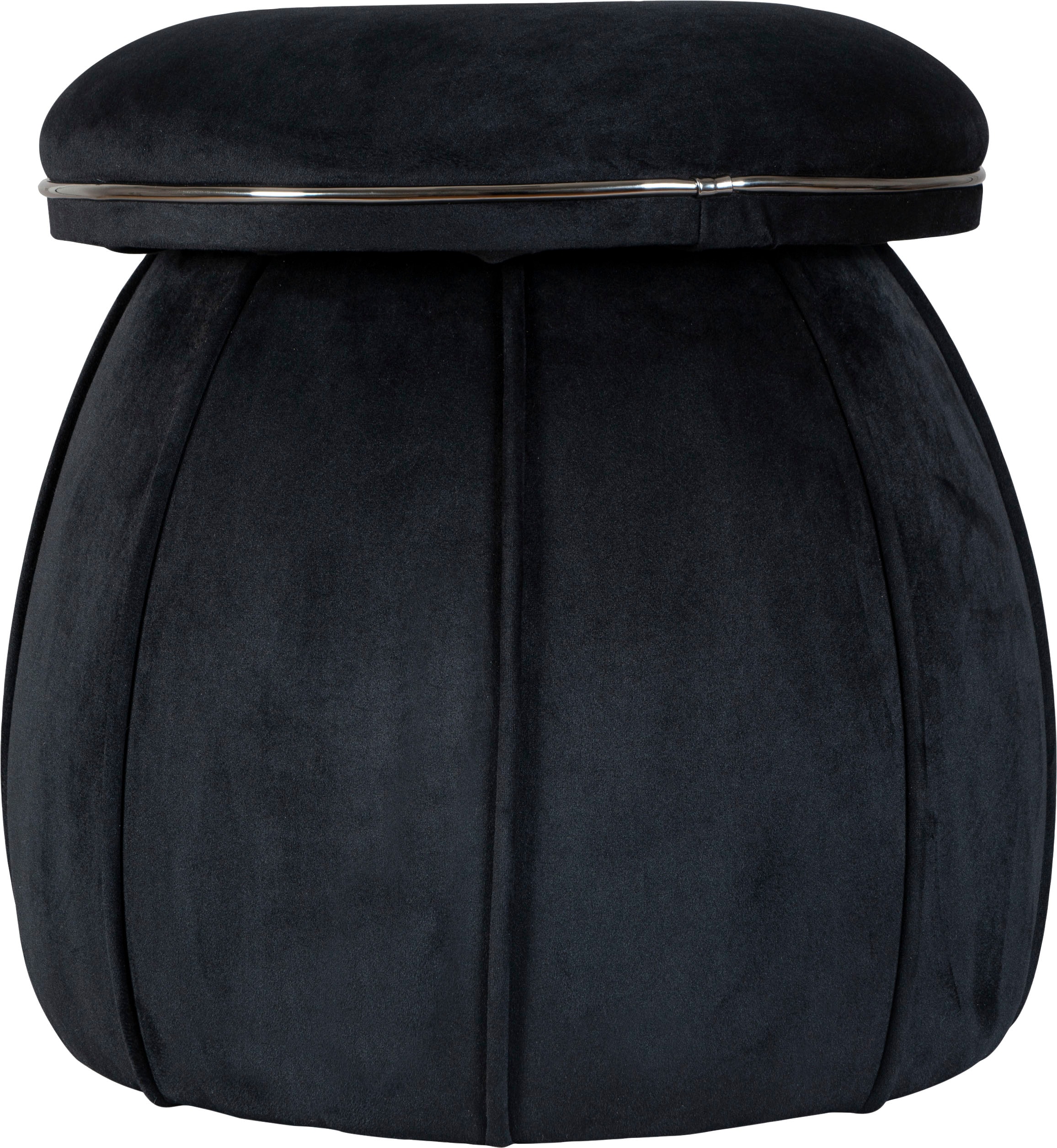 Kayoom Sitzhocker »Hocker Corin,extravagante Form,stilvolle Farben,elegant gesteppter Fuss« 1 Stk. tlg. komfortabel, hochqualitativ, pflegeleicht, sorgfältig verarbeitet