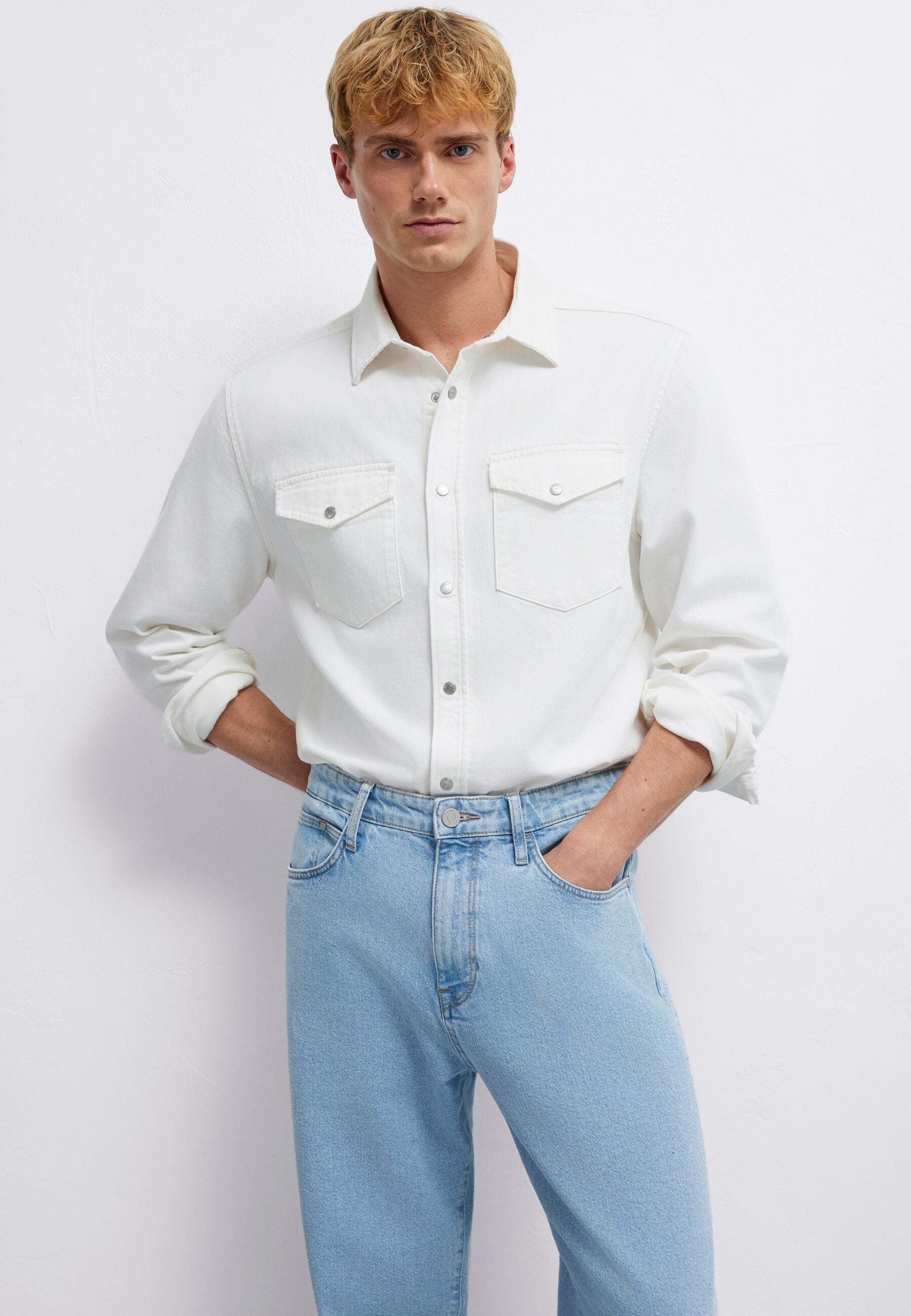 Mavi Chemise en jean »Mavi Jeanshemd Ted«