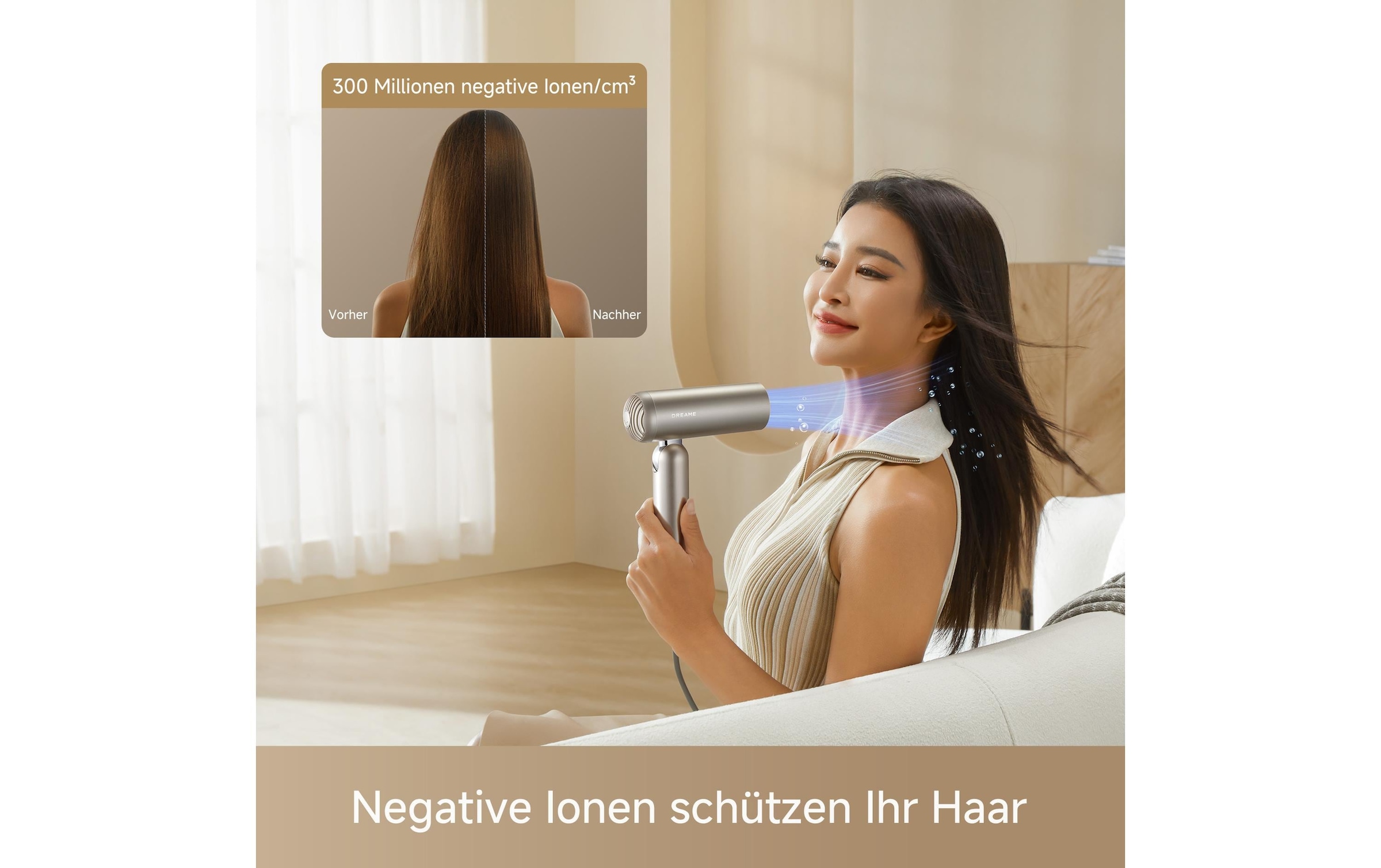 Dreame Haartrockner »Pocket Pro« 1.300 W Föhn