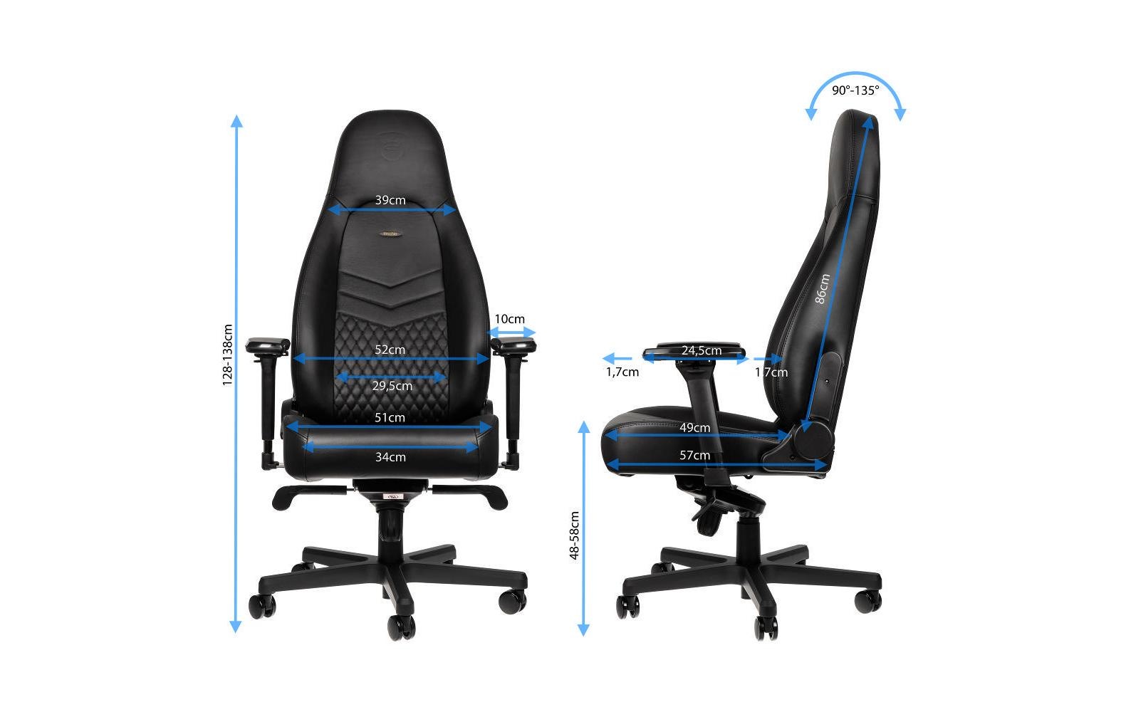   Gaming-Stuhl »noblechairs ICON Echtl« ()