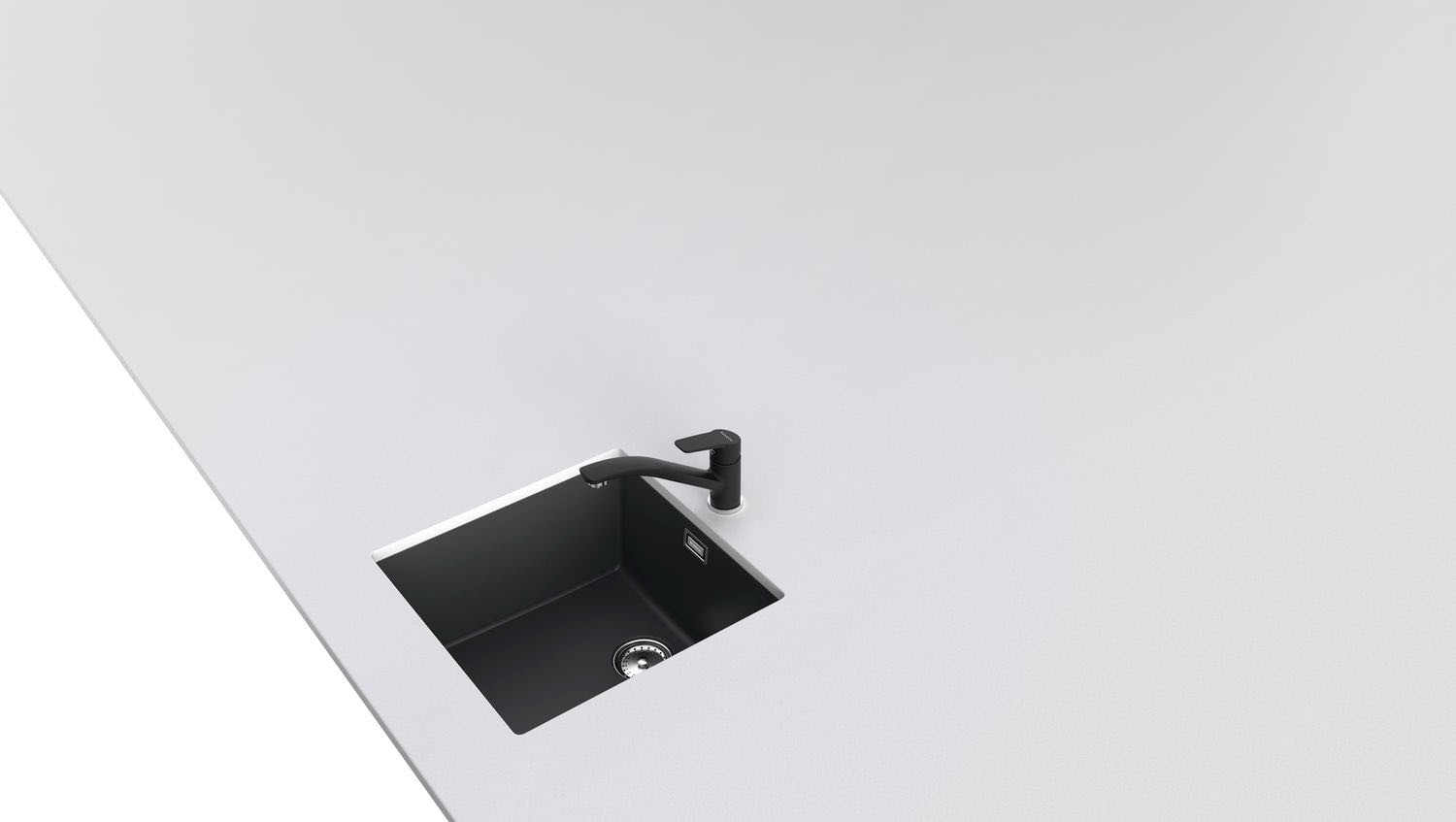 Schock Robinetterie de cuisine »Daja« Hochdruck, Festauslauf, Schwenkbereich 360°