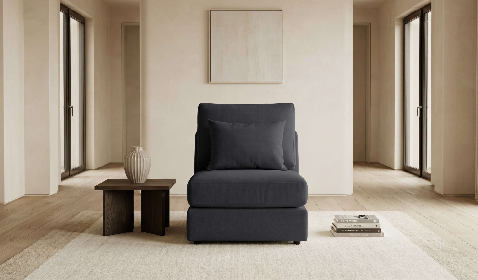 GOODproduct Sessel »Nivette, weiches Chenille« 96x66 cm, eine tolle Ergänzung zum Sofa