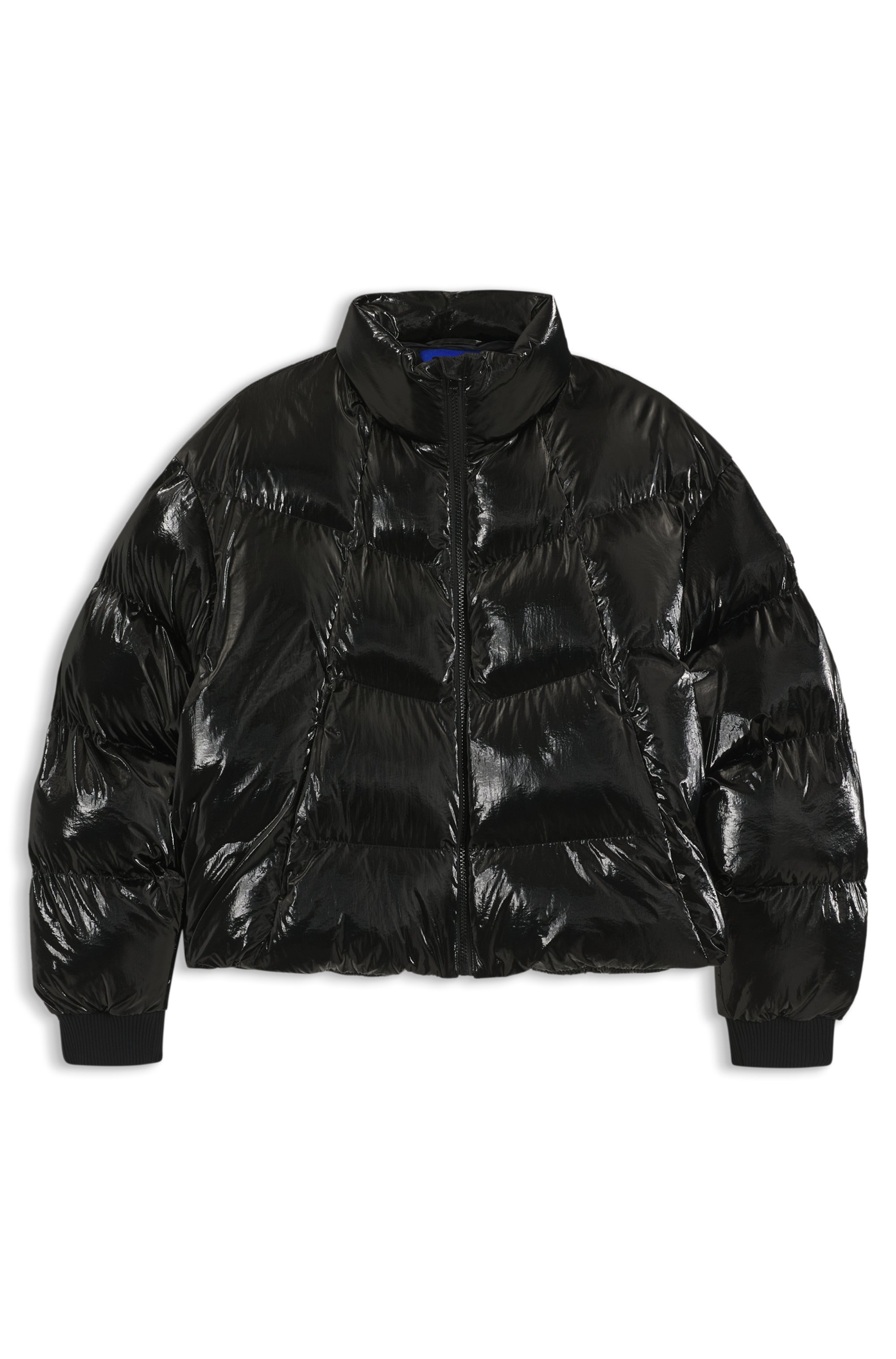 HUGO Blue Veste matelassée »Fiorella« in verkürzter Länge, Kordelzug im Saum