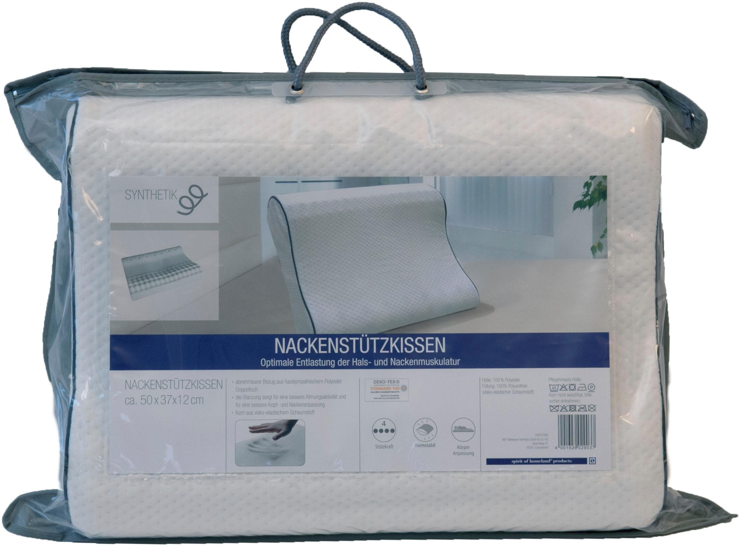 KBT Bettwaren Nackenstützkissen »Wellness auf Wolken« 1 Stk. tlg.