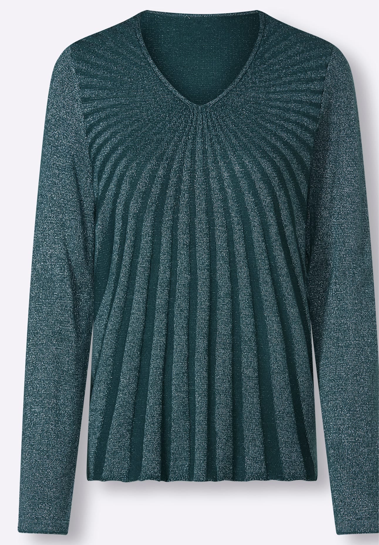Classic Basics Pull col V »Langarm-Pullover«