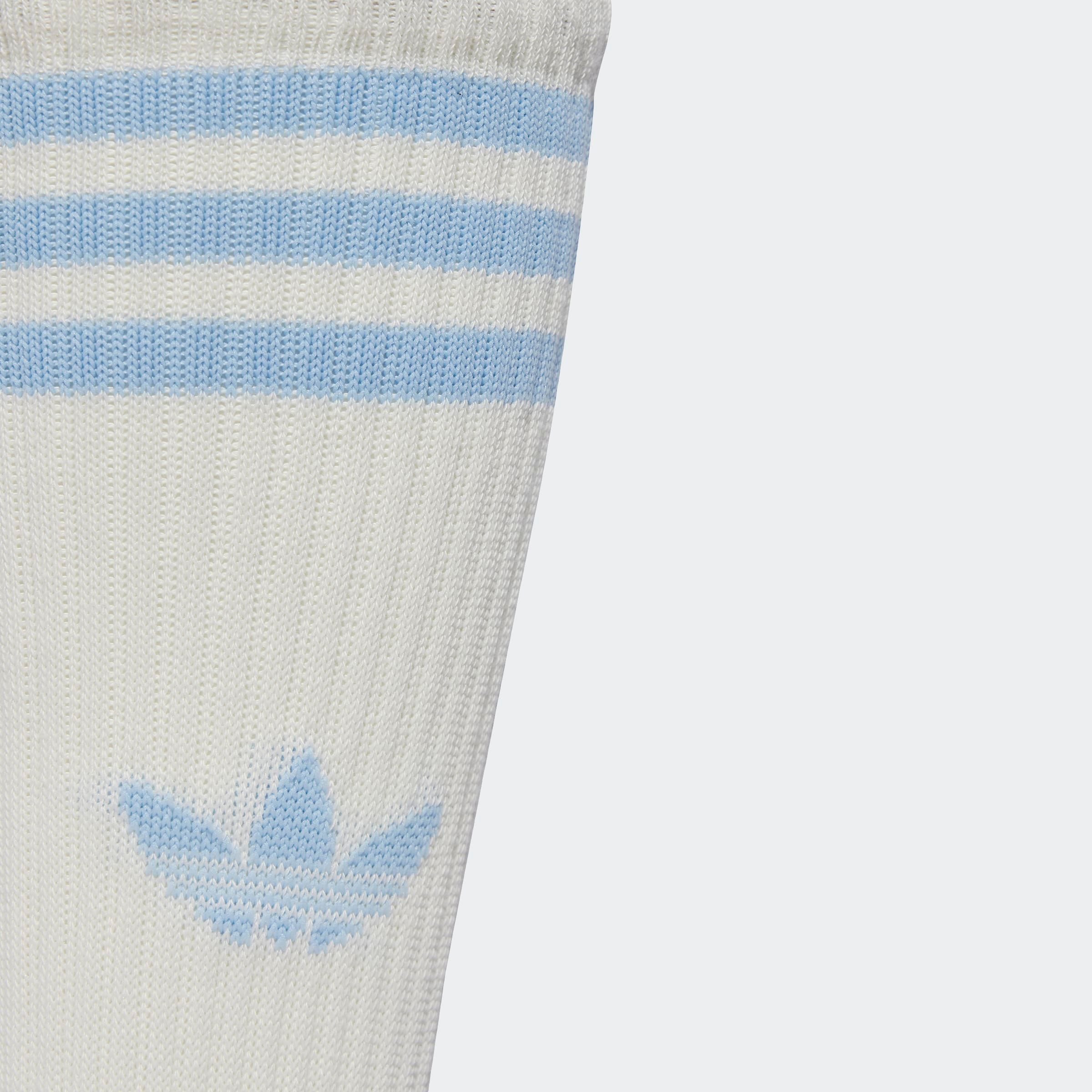 adidas Originals Chaussettes de sport »3-STREIFEN HIGH CREW, 3 PAAR« 3 Couple tlg. coupe mi-mollet, lot de 3, pour adultes