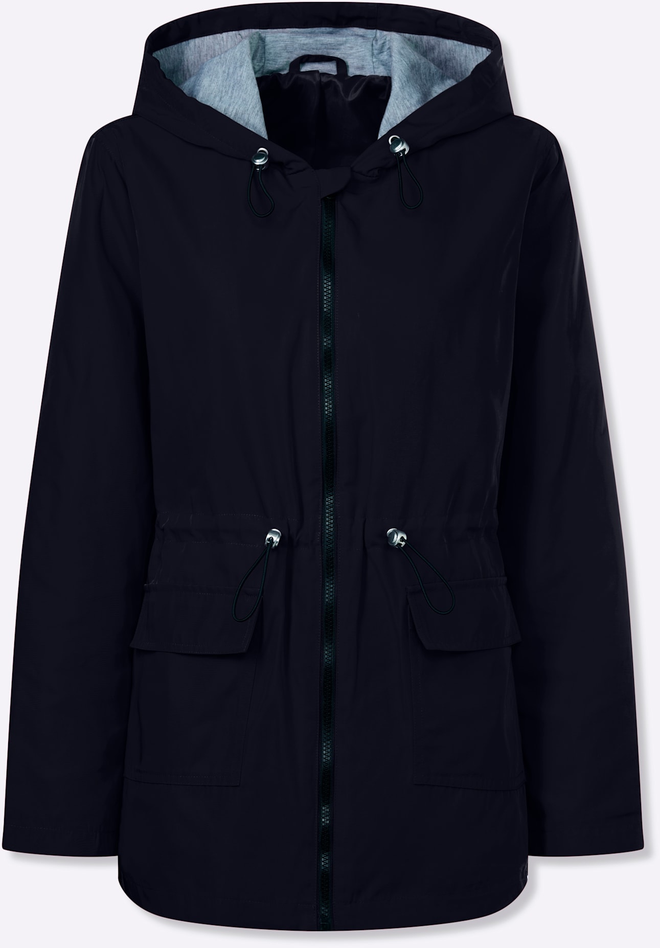 Classic Basics Veste longue mit Kapuze