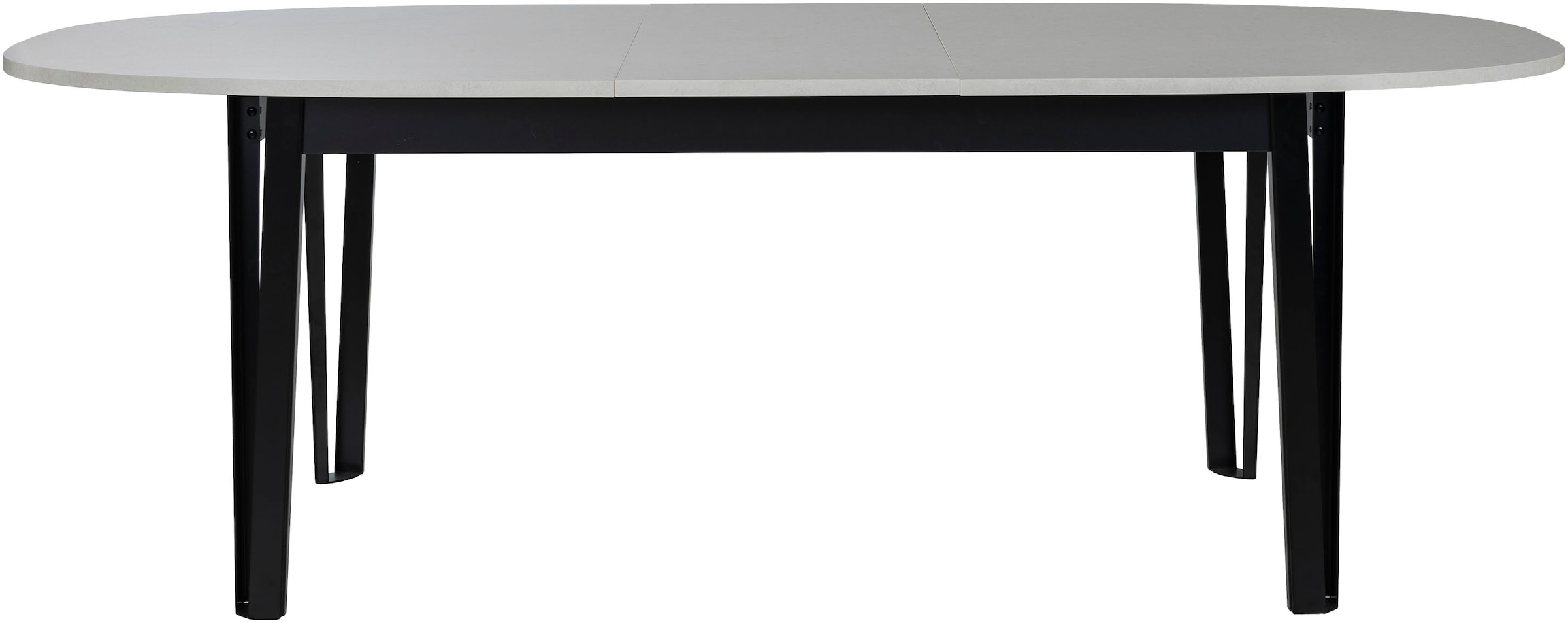 Gami Table de salle à manger »CRAFT« Ovale Tischplatte mit  Erweiterung