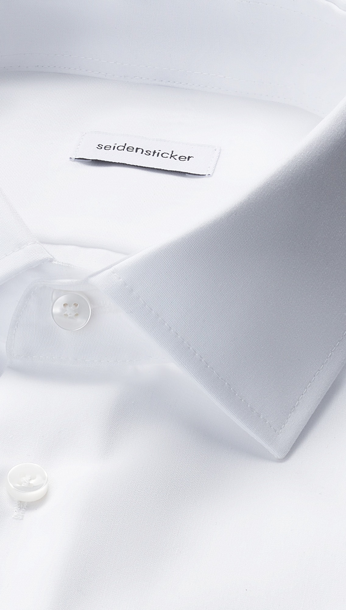 seidensticker Chemise d'affaires »Schwarze Rose« Slim 1/2 Kentkragen Uni