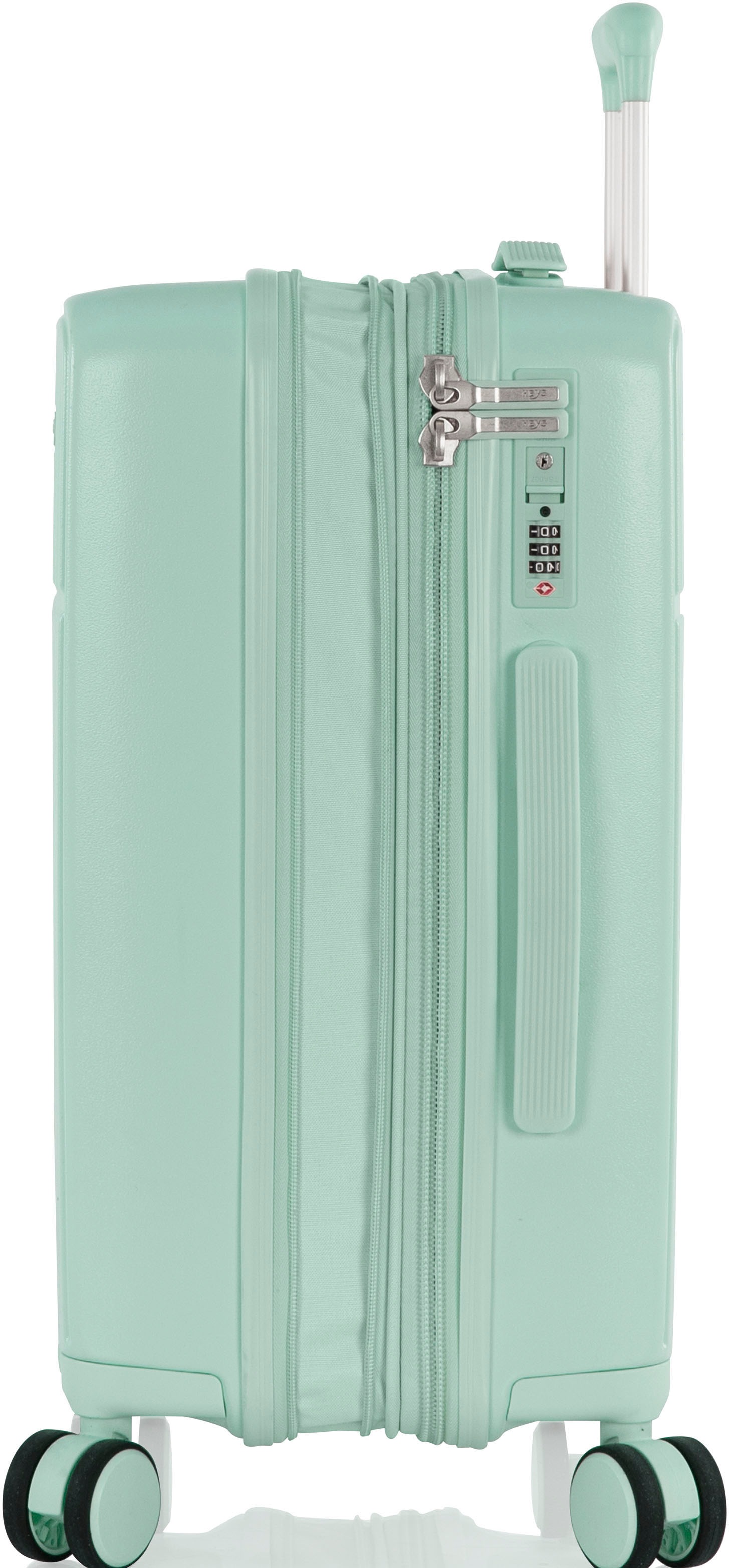 Heys Trolley à coque dure »Pastel, in verschiedenen Farben und Grössen« 42 litre 4 Rollen Heys  Handgepäck-Koffer TSA Schloss Volumenerweiterung