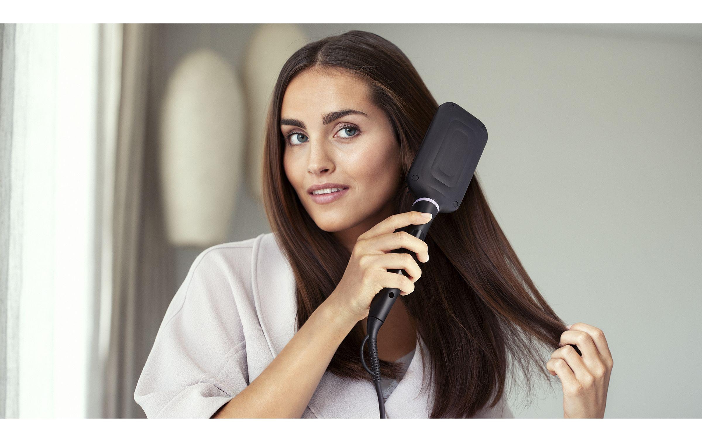 Philips Brosse à lisser les cheveux »BHH880/00« LED-Temperaturanzeige, Glätten, Bürsten