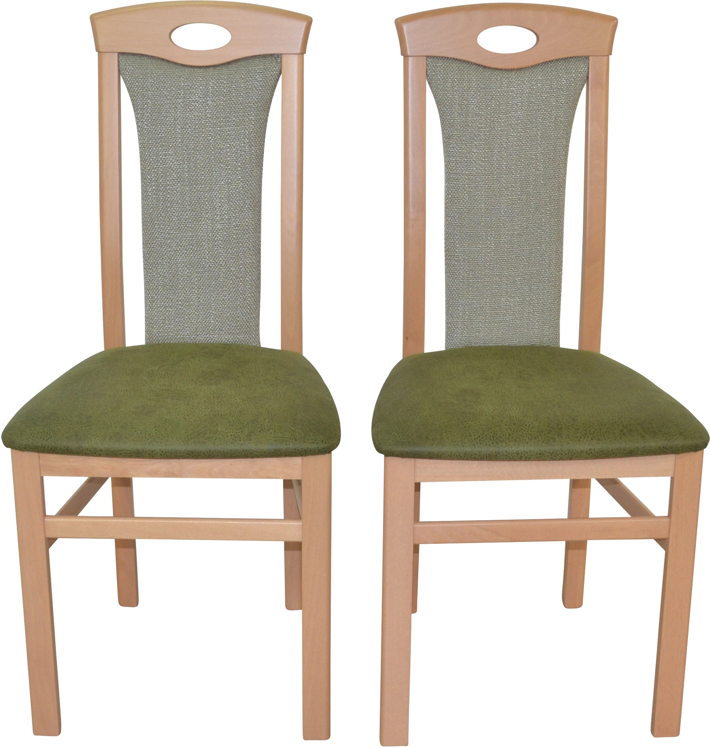 HOFMANN LIVING AND MORE Chaise à 4 pieds (Ensemble) 2 cuis