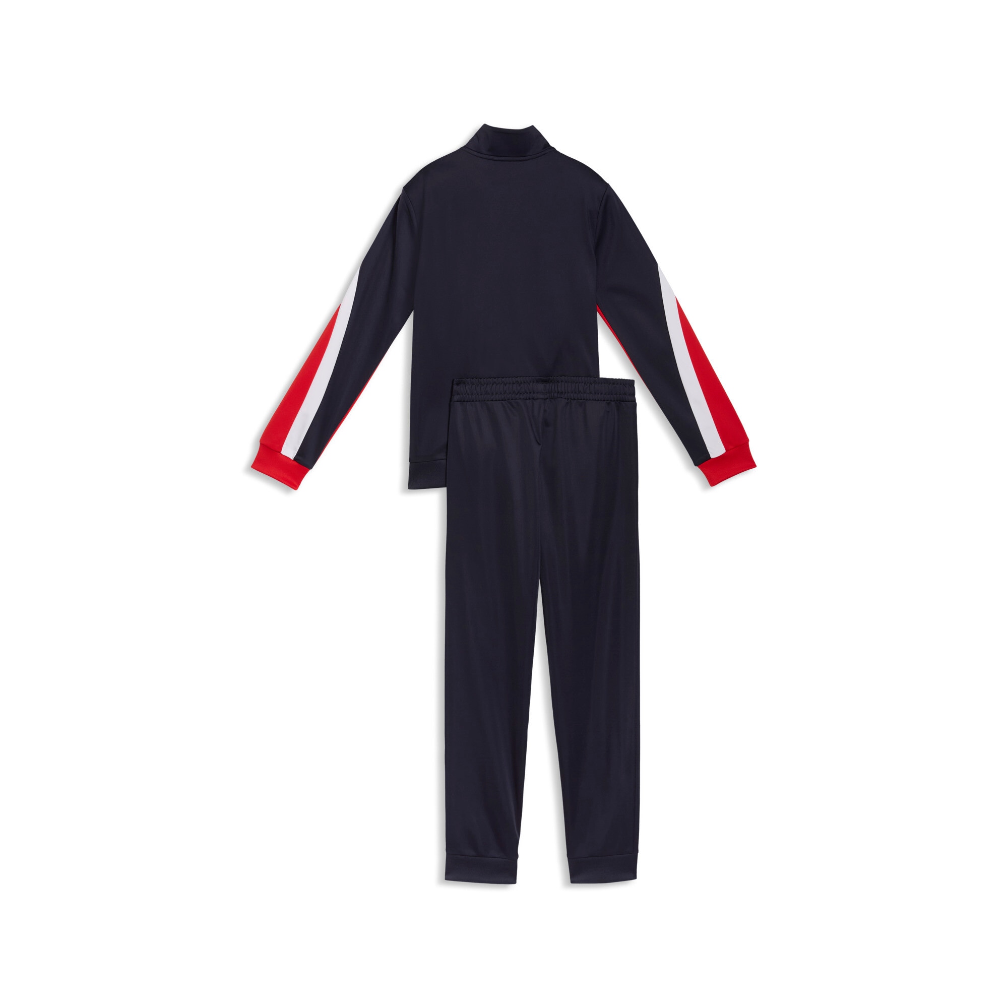 PUMA Combinaison d'entraînement »ESS BLOCK POLY SUIT B« 2 ensemble deux pièces, avec fermeture éclair sur le haut, coupe regular