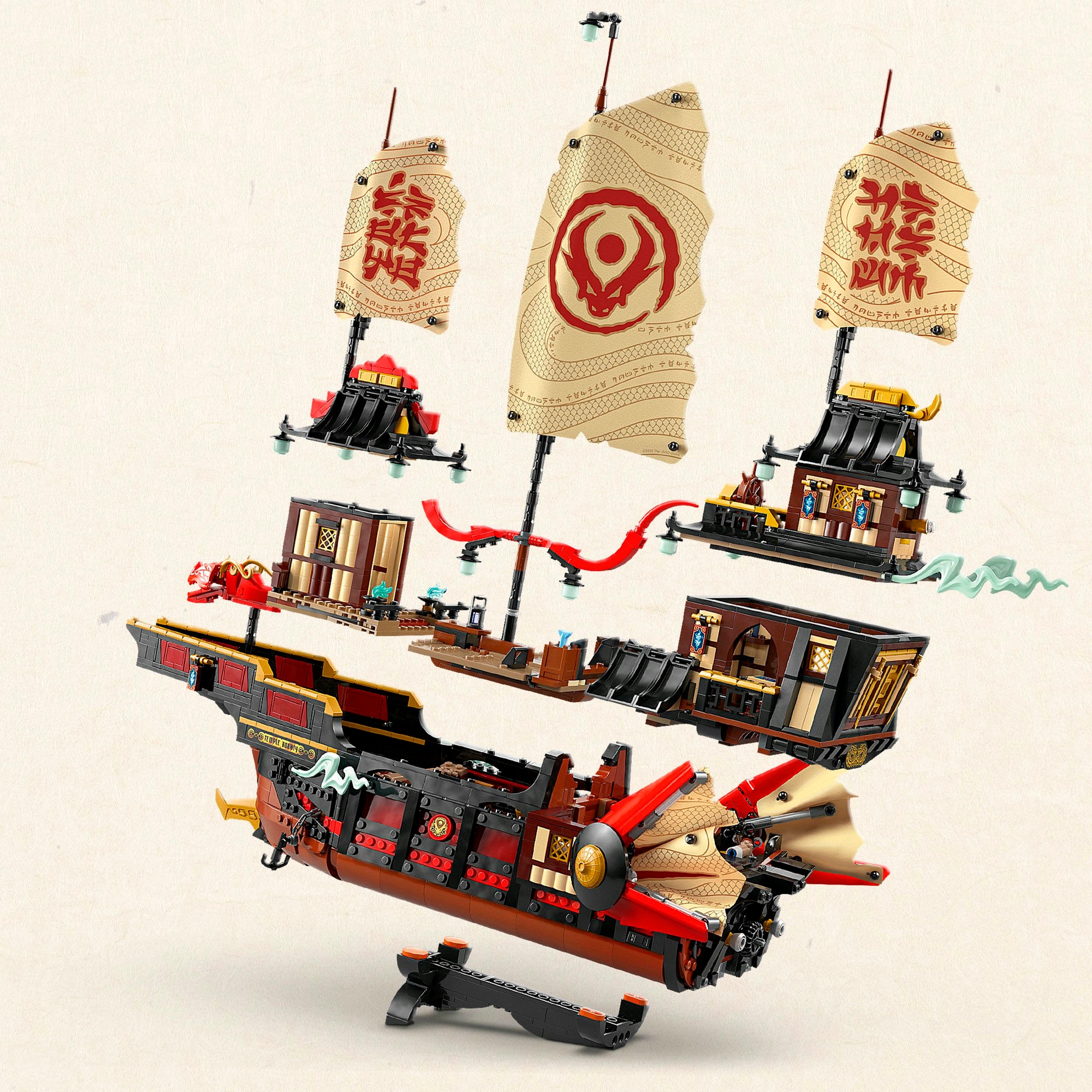LEGO® Pions de construction »Der Tempel-Flugsegler (71848), LEGO Ninjago« Made in Europe