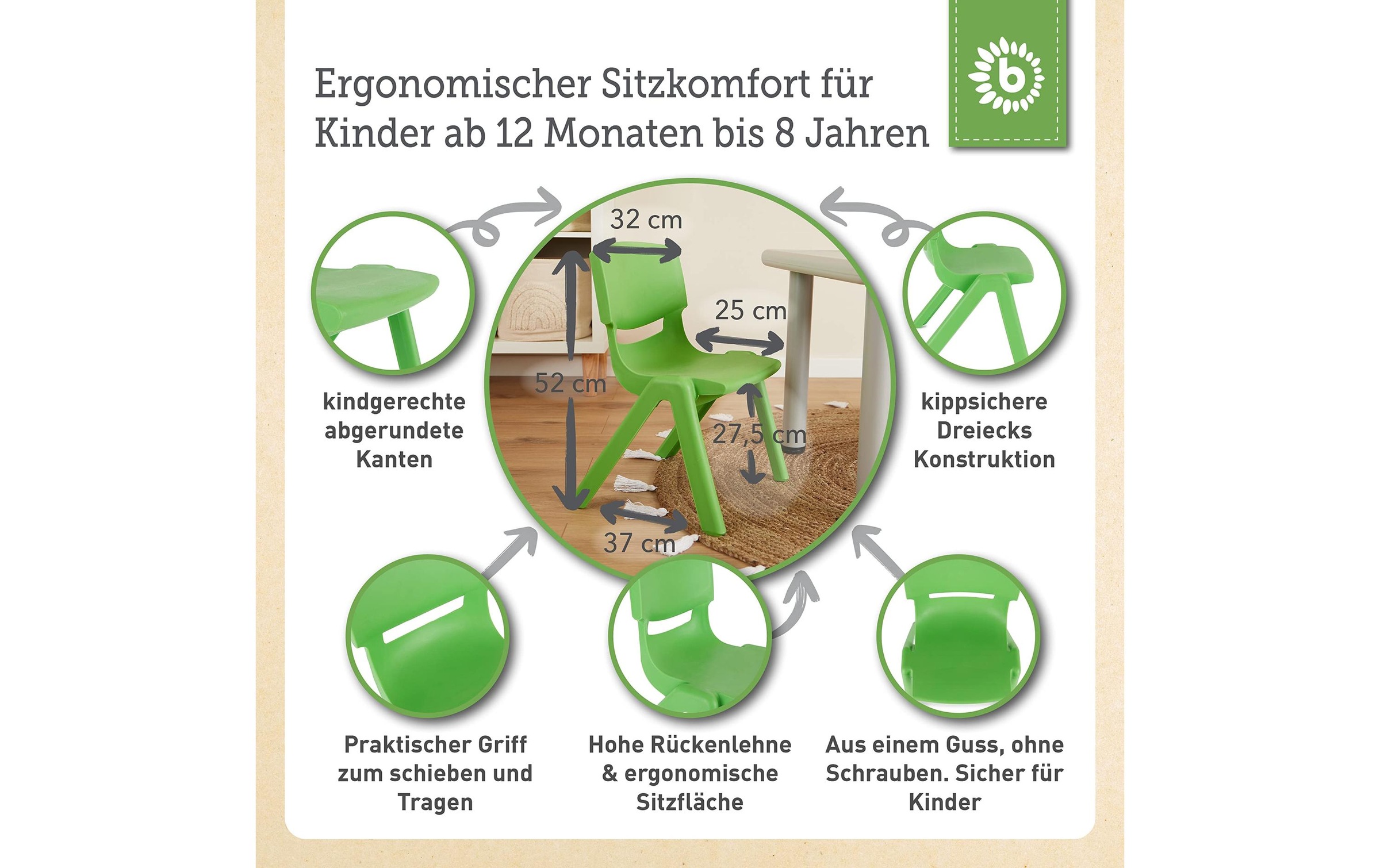 BIECO Kinderstuhl ()