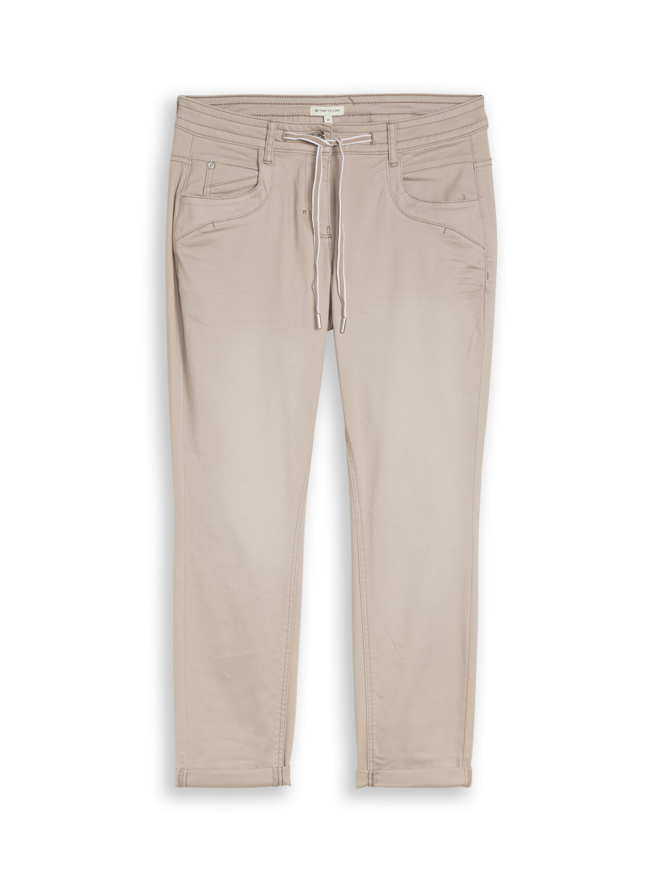 TOM TAILOR Pantalon 7/8 »TOM TAILOR Tapered«  avec lien de serrage au poignet