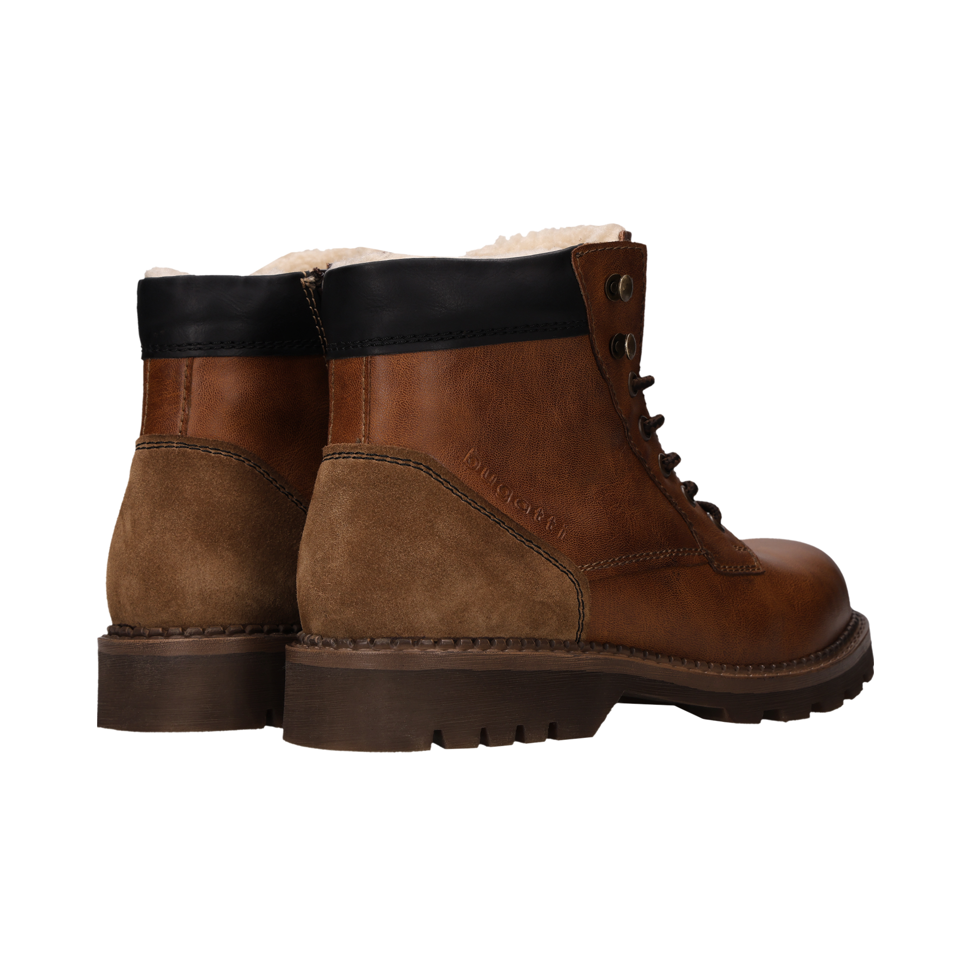 bugatti Bottines à lacets  Schnürstiefelette, Winterboots mit Warmfutter