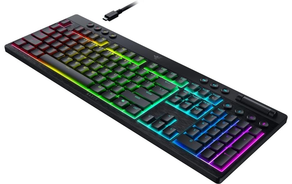 RAZER Clavier de jeu »BlackWidow V4 Low-profile HyperSpeed [Swiss Layout]« ()