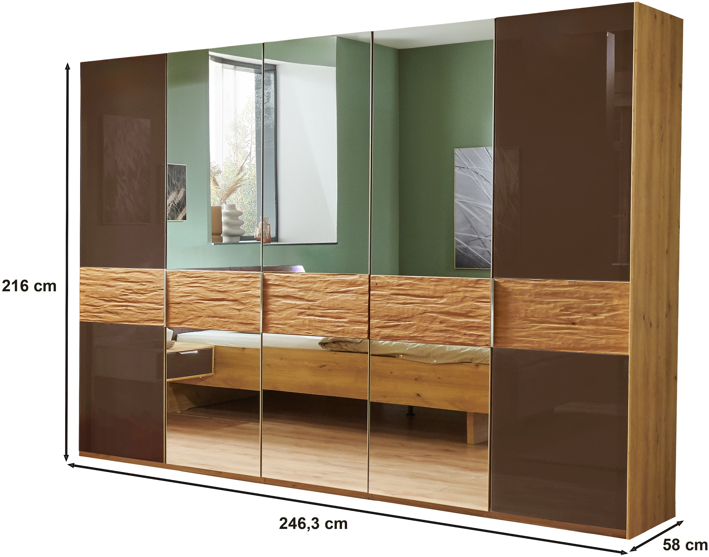 WIEMANN Kleiderschrank »Cordoba« inkl. Türendämpfung