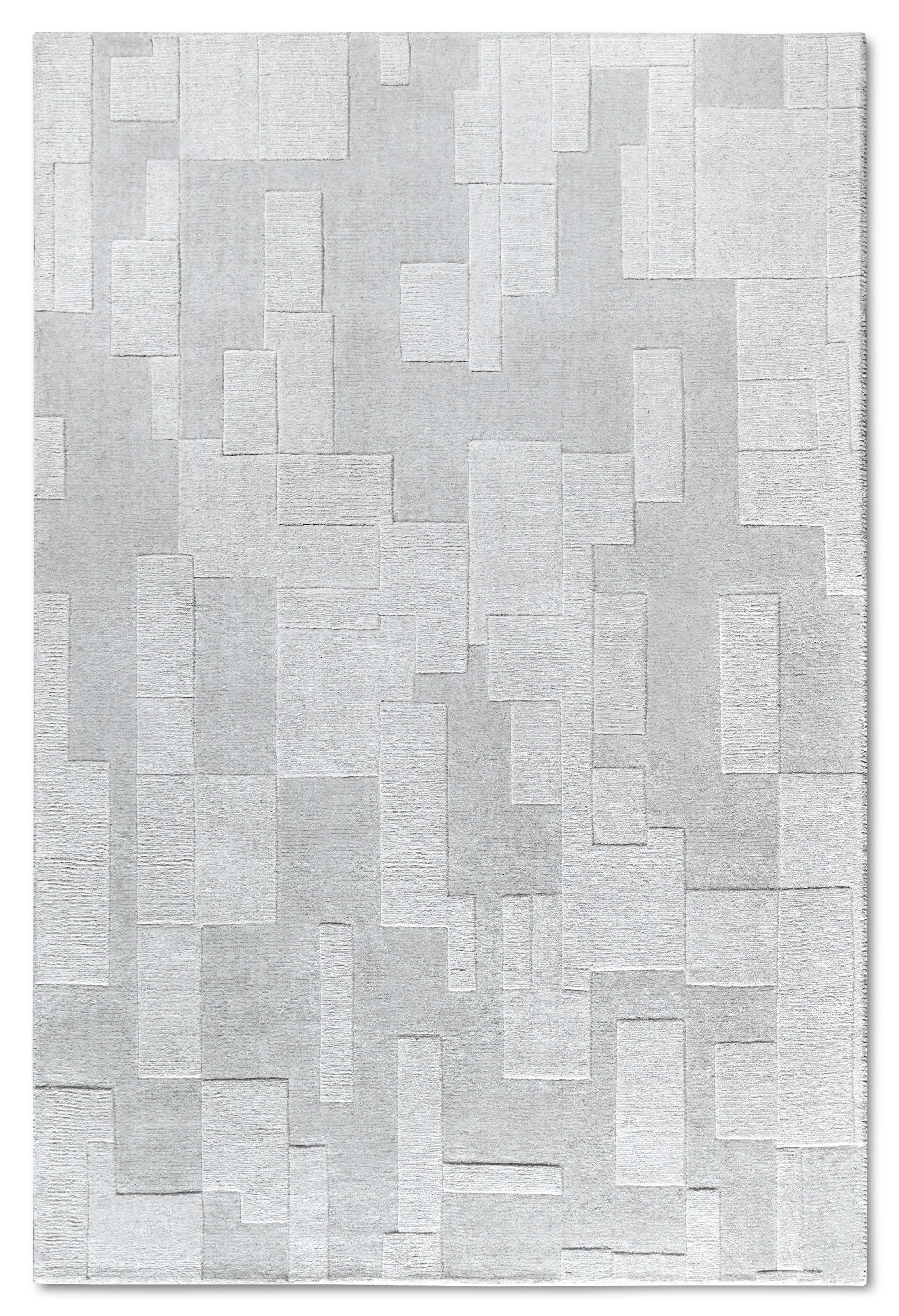 Villeroy & Boch Tapis en laine »Wilhelmine« Rectangulaire 10 mm Höhe Coureur, tissé main, laine, naturel, salon, géométrie, bohème