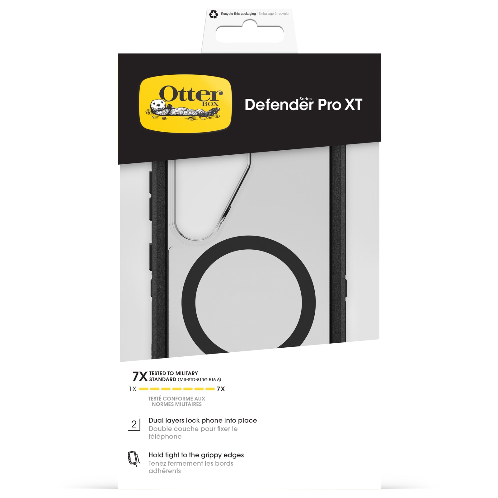 Otterbox Handyhülle »Defender Series Pro XT Clear für Samsung Galaxy S26« Samsung Galaxy S26 Backcover, Schutzhülle, Handyschutzhülle, Case, Schutzcase, stossfest