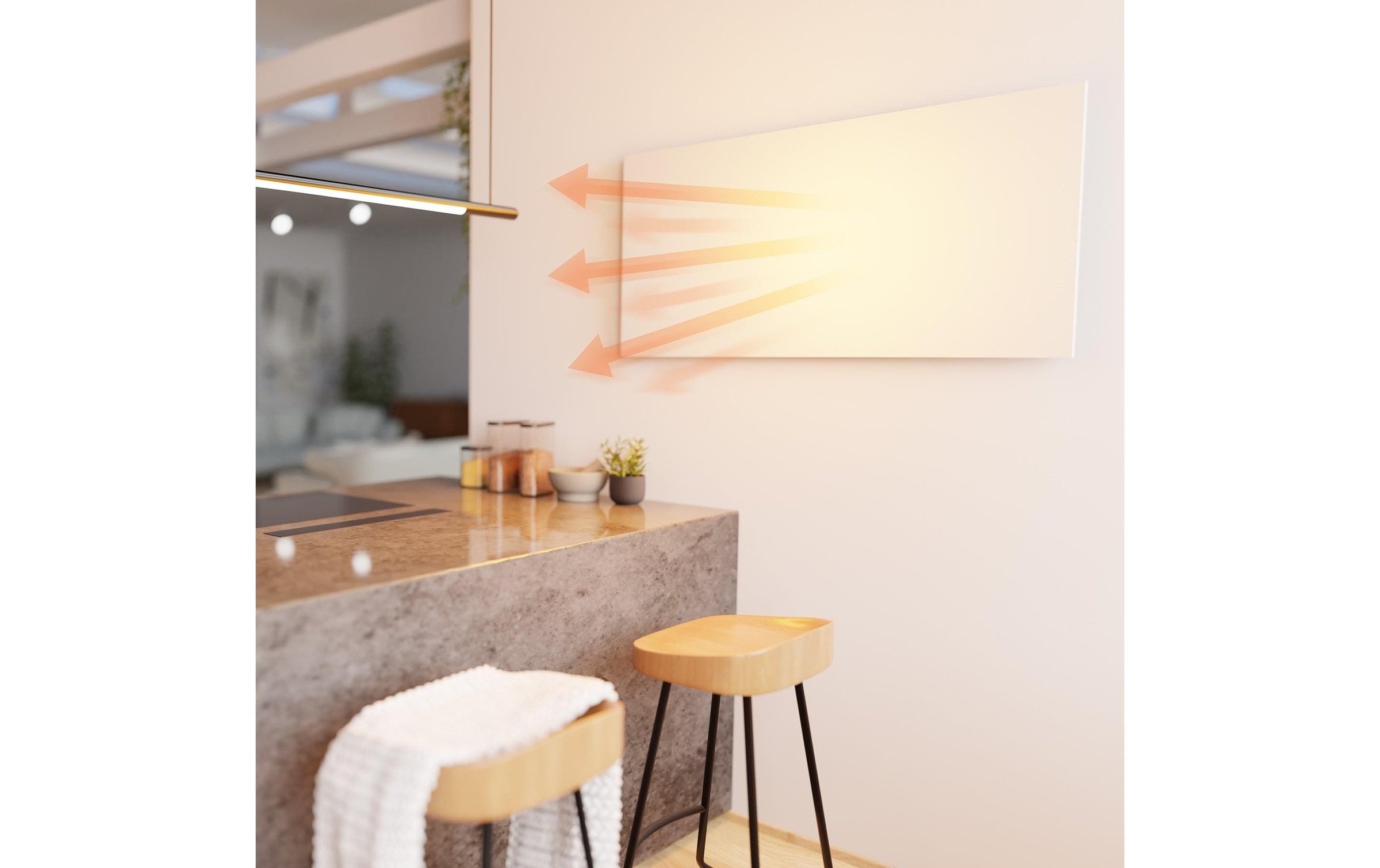 Hombli Chauffage infrarouge »Smartes Infrarot Heizpanel 700W«