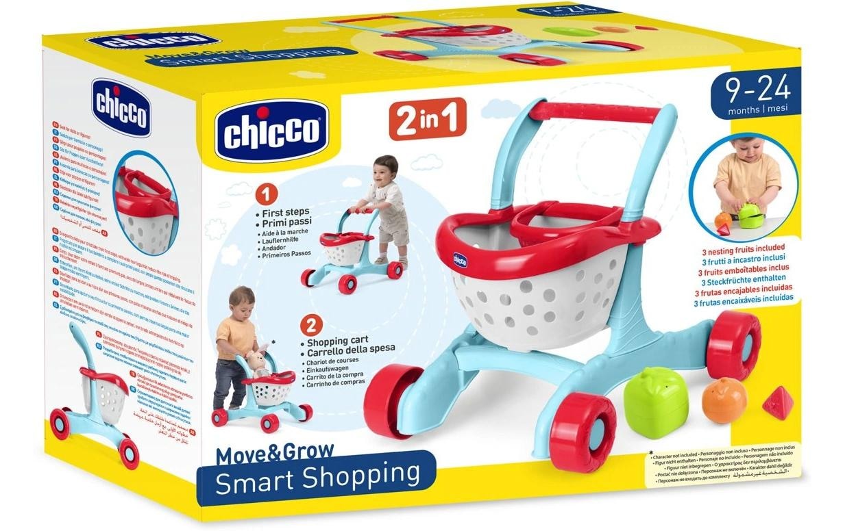 Chicco Spiel-Einkaufswagen »Smart Shopping 2IN1« Kinder-Einkaufswagen