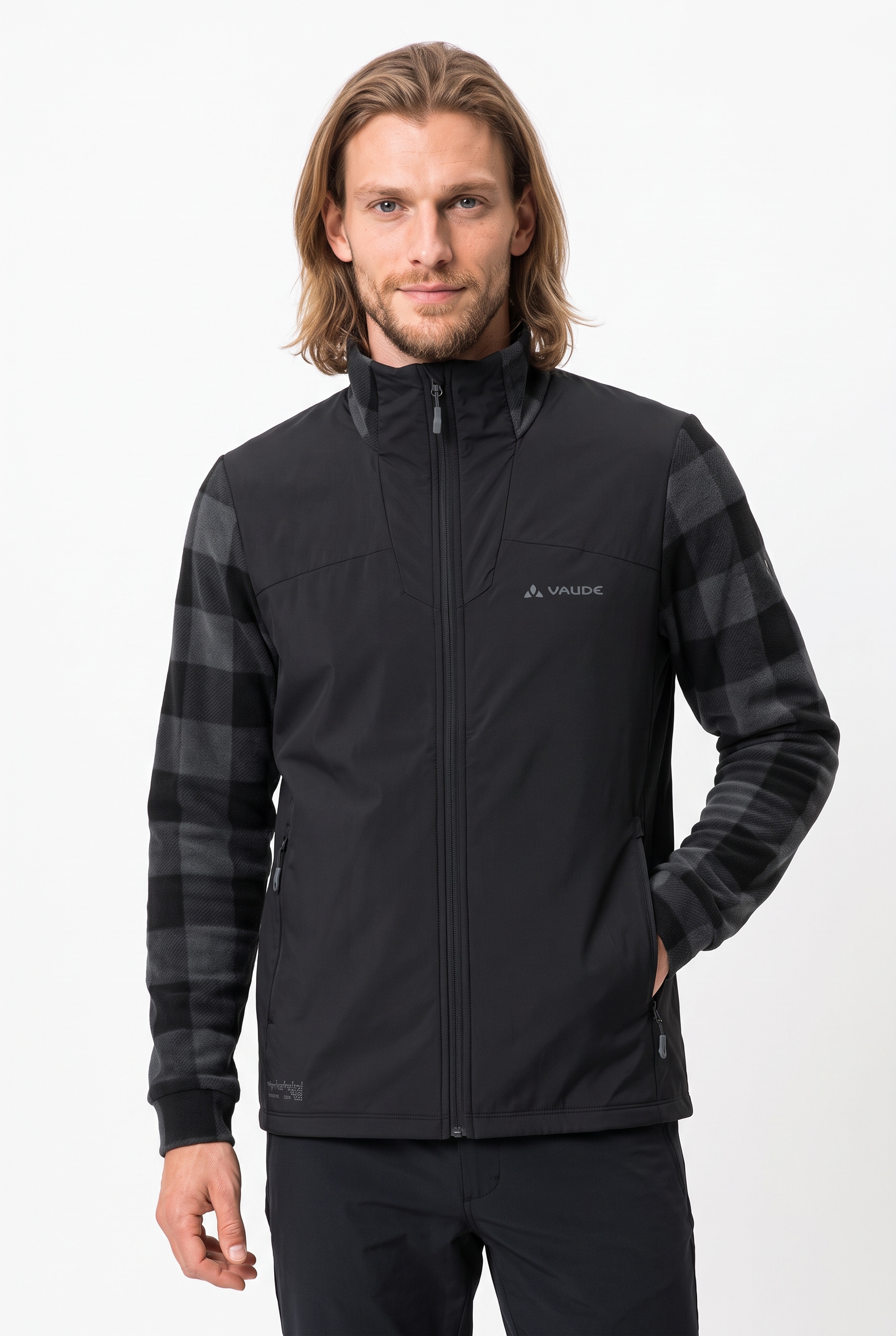 VAUDE Veste de vélo »MEN'S MINAKI MID JACKET II« für sportliche Aktivitäten im Radsport, aus wärmendem Fleecematerial