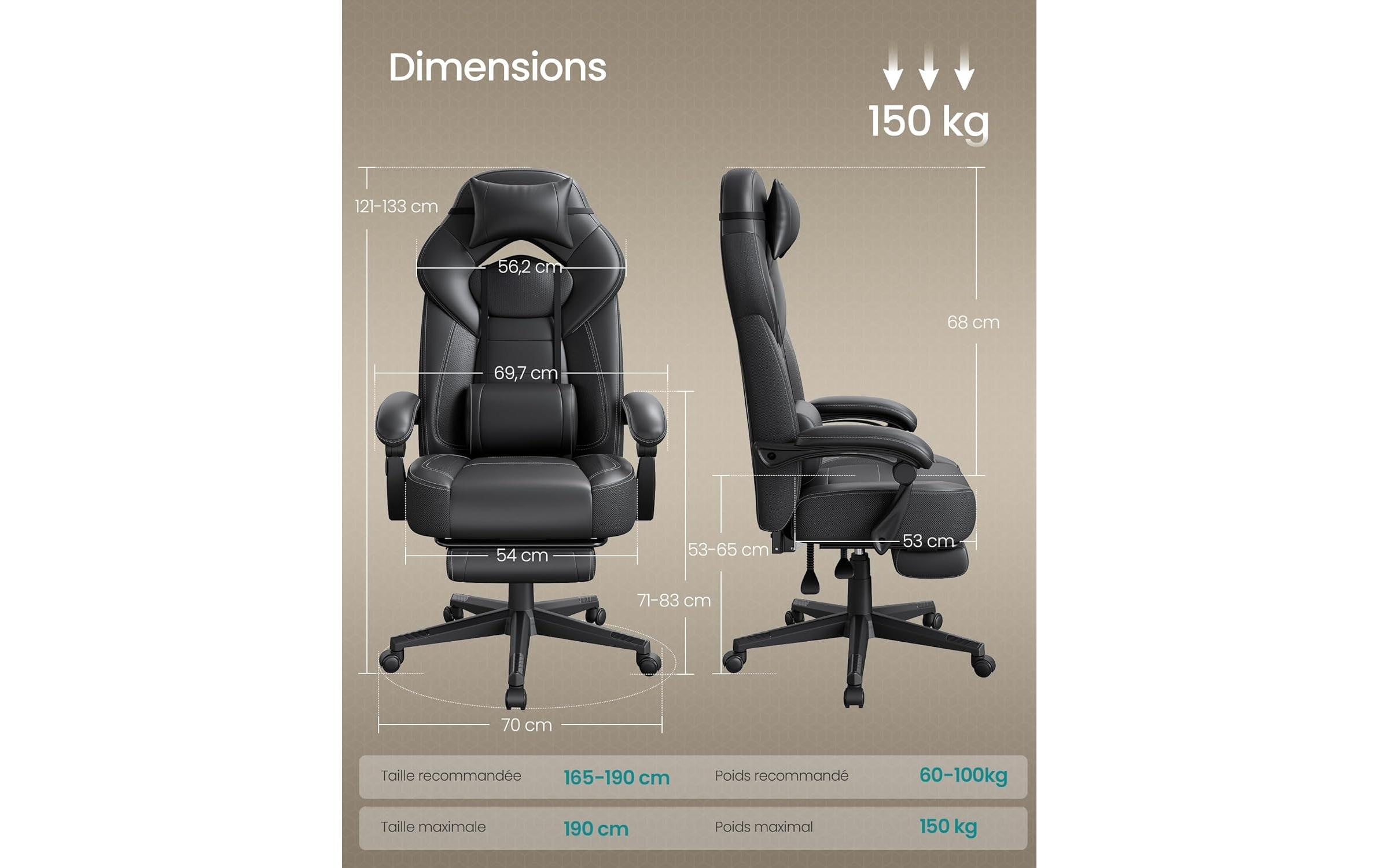 SONGMICS Chaise de jeu »70 x 64 x 128 cm« ()
