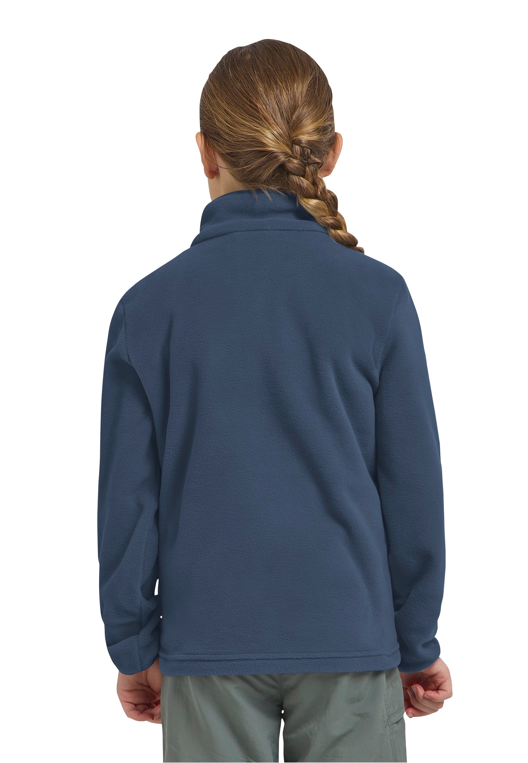 Jack Wolfskin Fleecejacke »TAUNUS JACKET K« Winddicht, wärmend, atmungsaktiv, Übergangsjacke, für Kinder