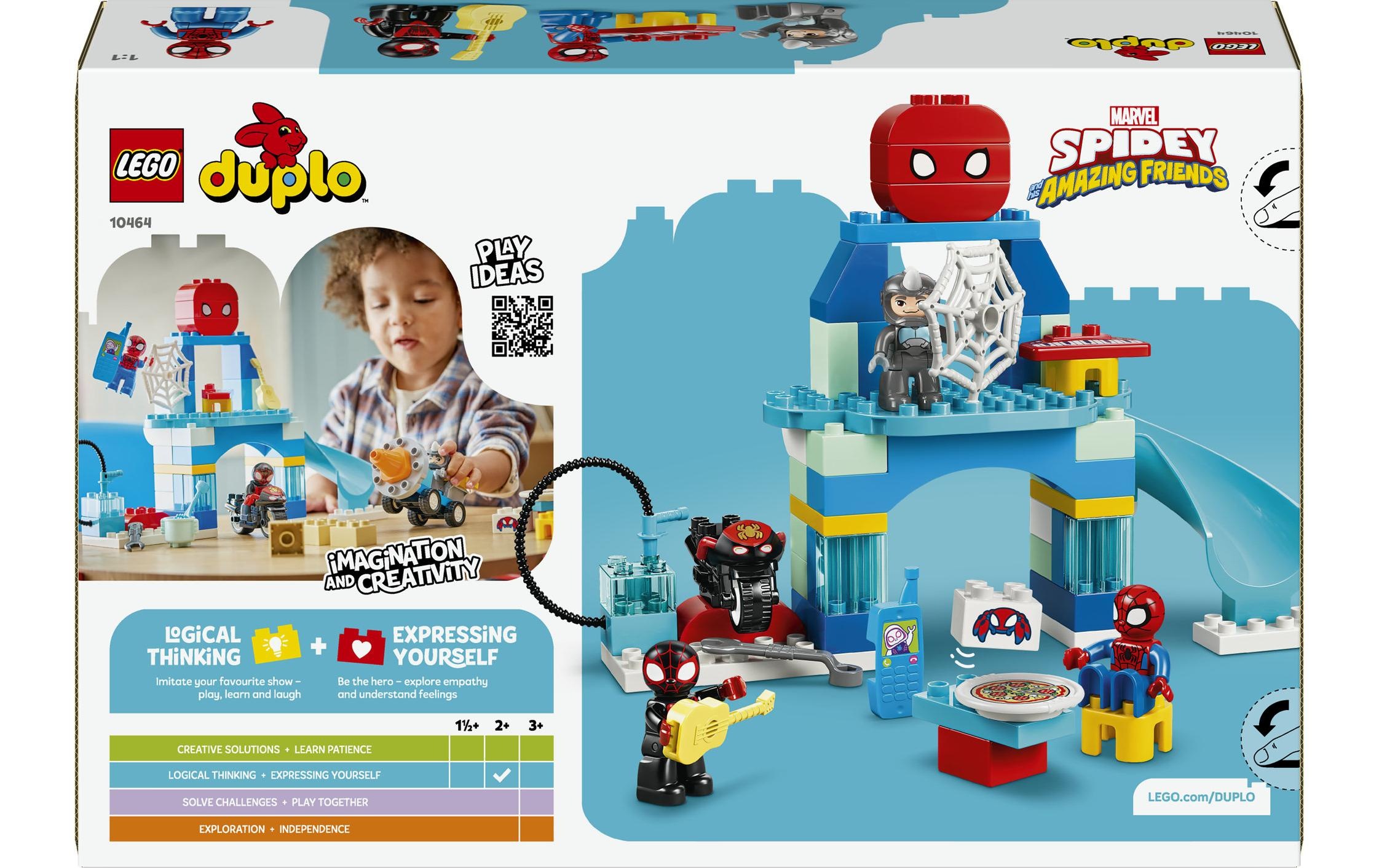 LEGO® Pions de construction »Team Spideys Hauptquartier (10464), LEGO DUPLO Disney« fabriqué en Europe