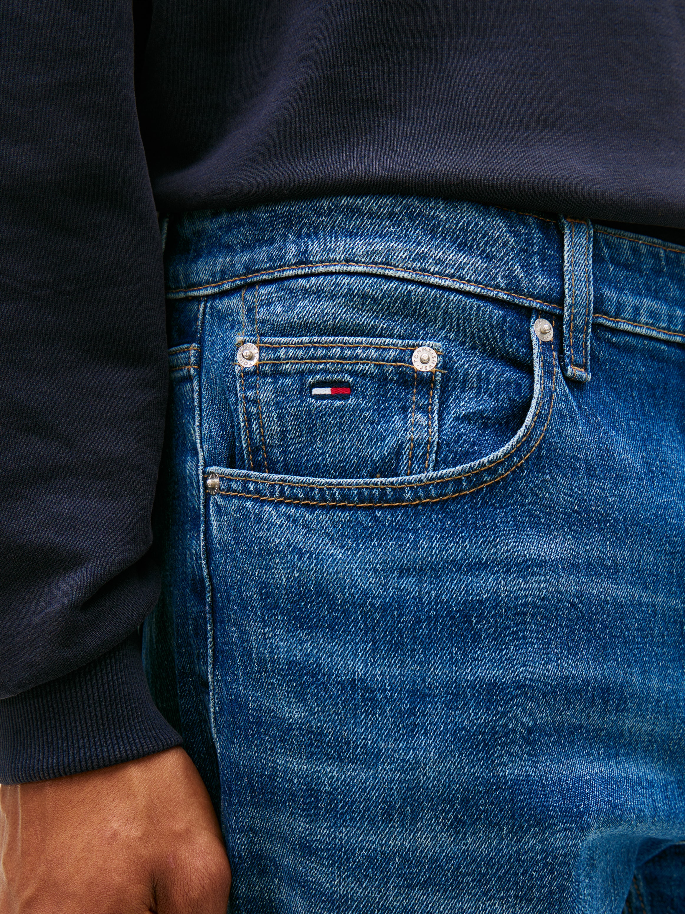 Tommy Jeans Jeans à 5 poches »Otis« Regular Straight Leg Jeans bis Länge 36